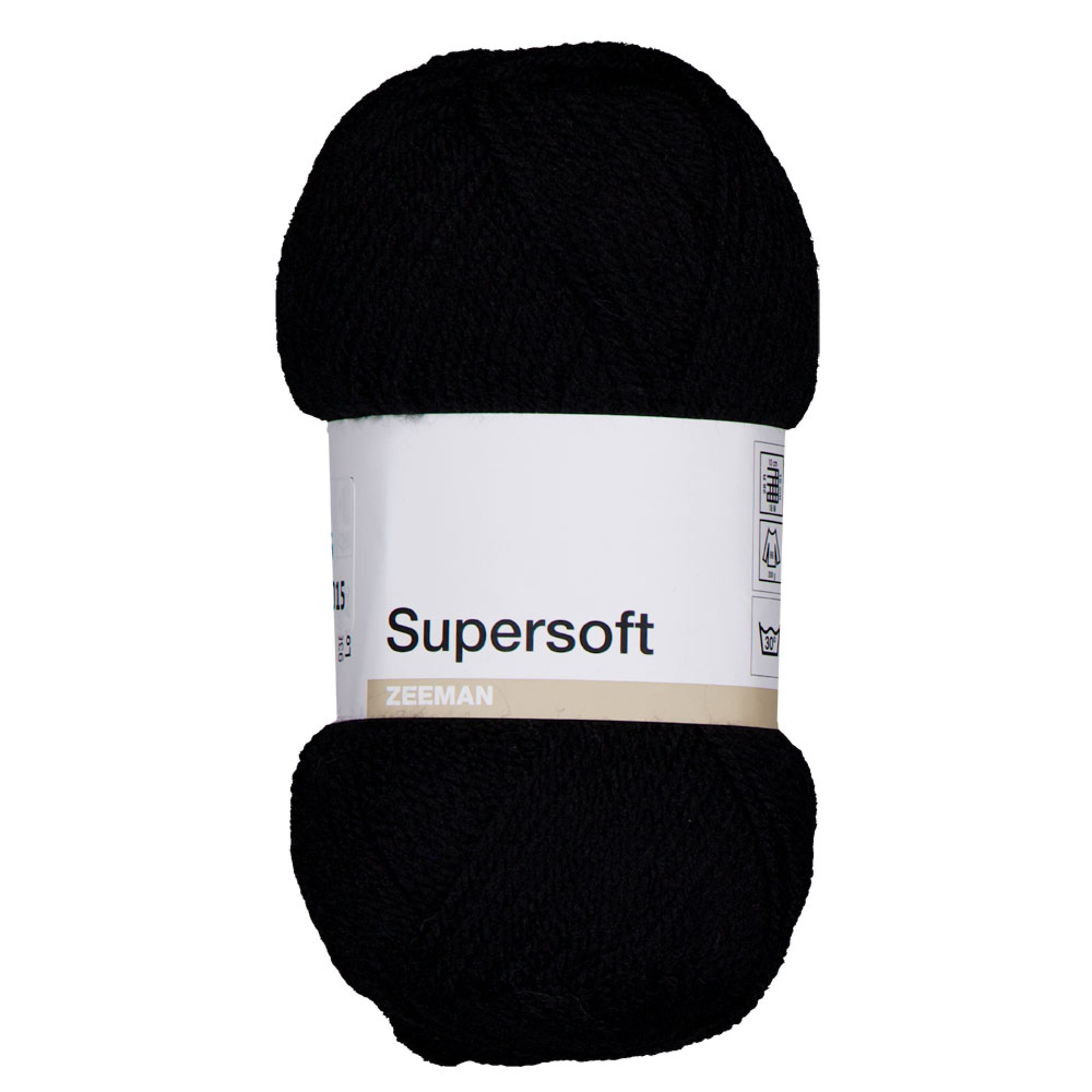 Super soft Hilo de punto Negro