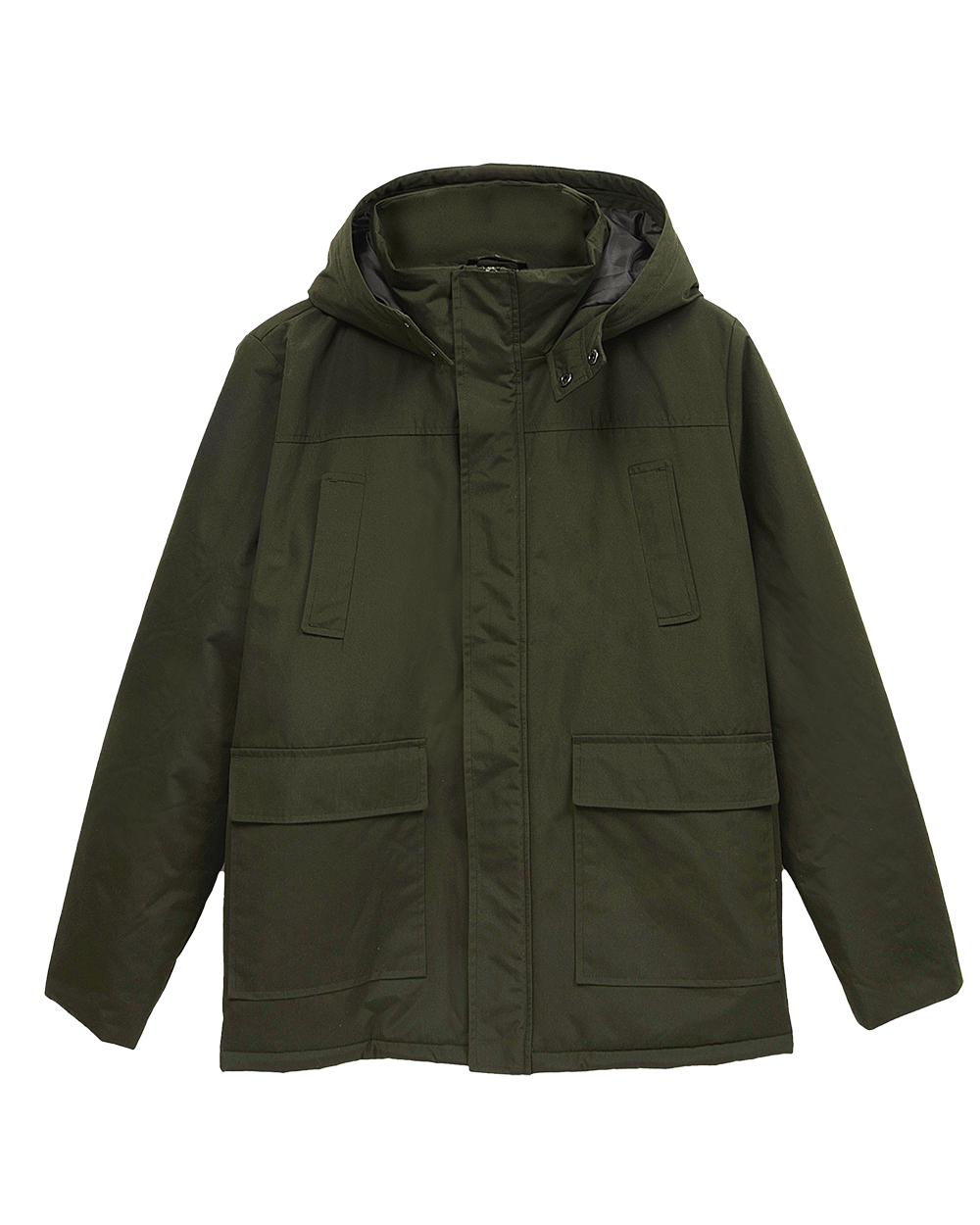 Winterjas - Groen afbeelding