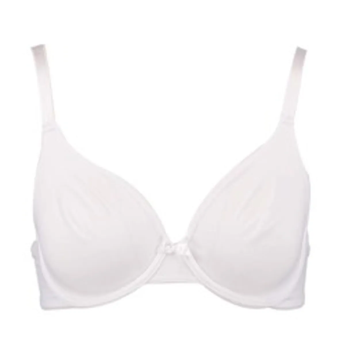 Plunge Sujetador sin relleno - Blanco