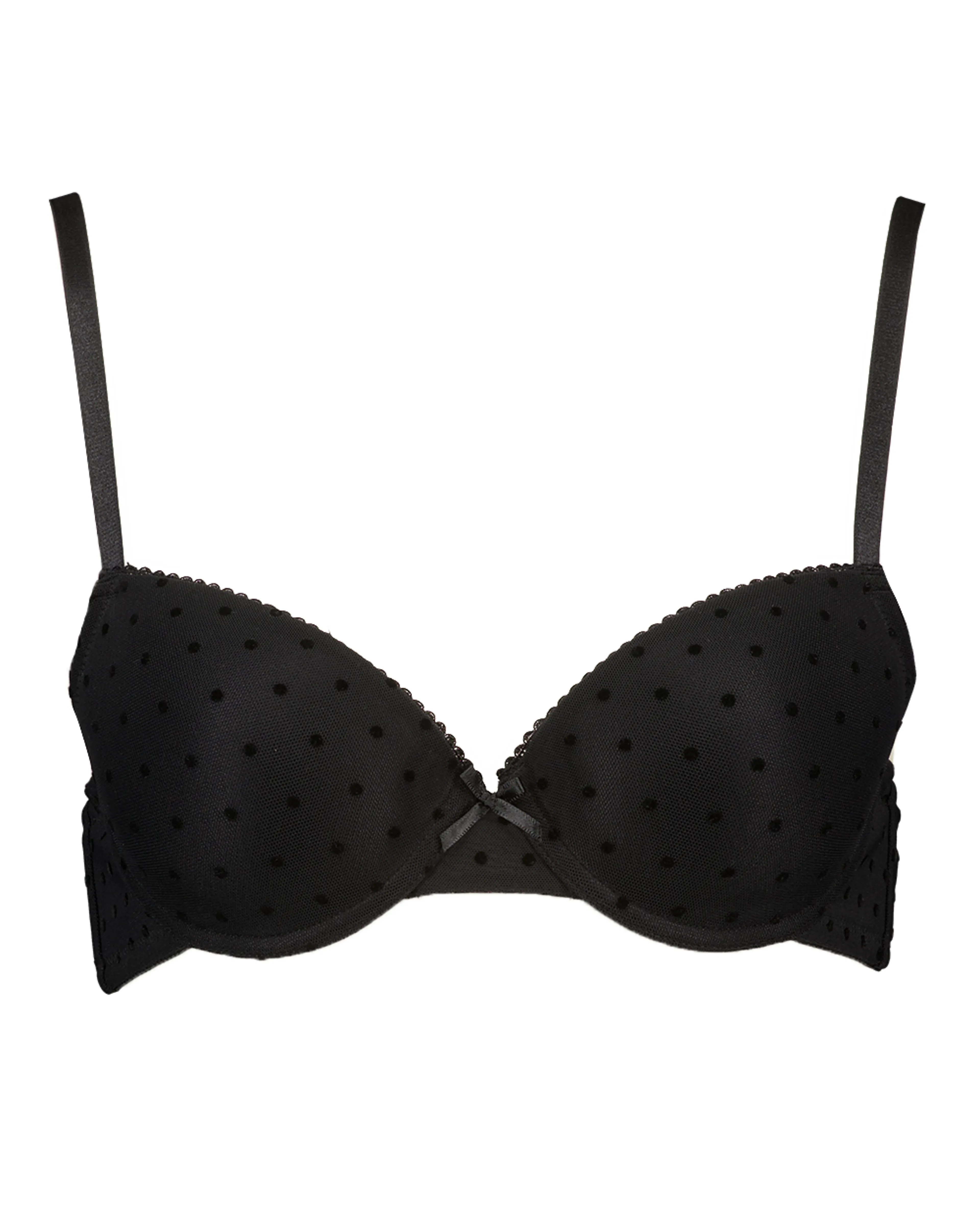 Demi Soutien-gorge padd� - Noir