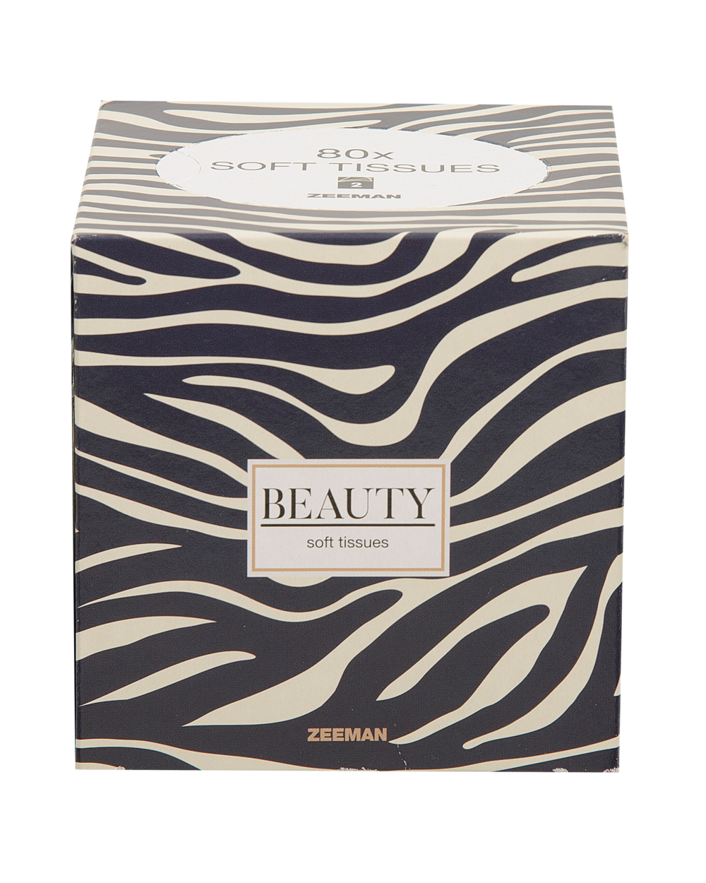 Tissue box - Zwart (80-pak)