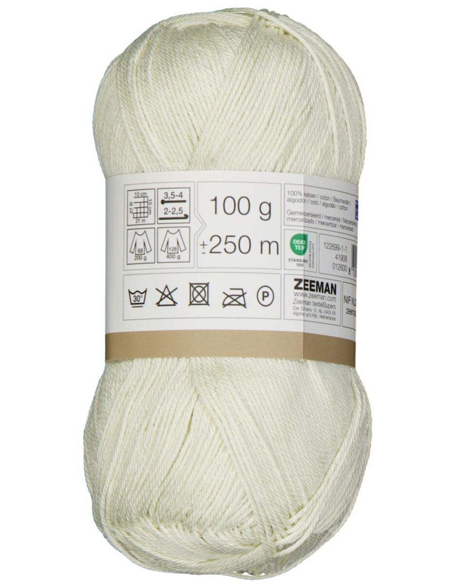 Fil à Tricoter IGEA En Mohair - Beige - 1 Kg 240 - Format Cône - Italie