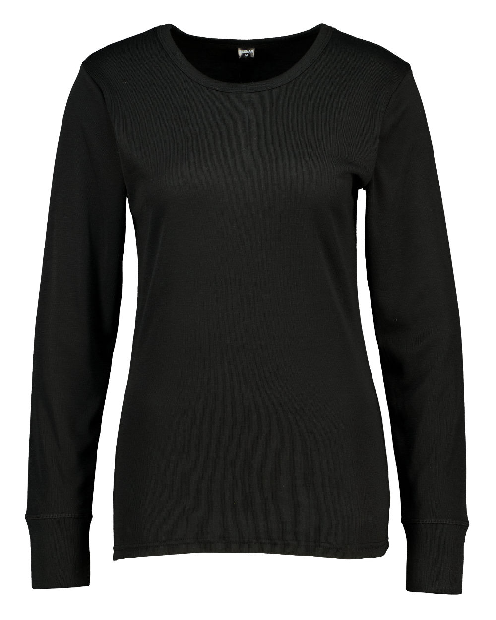 Rib Thermo T-shirt - Zwart