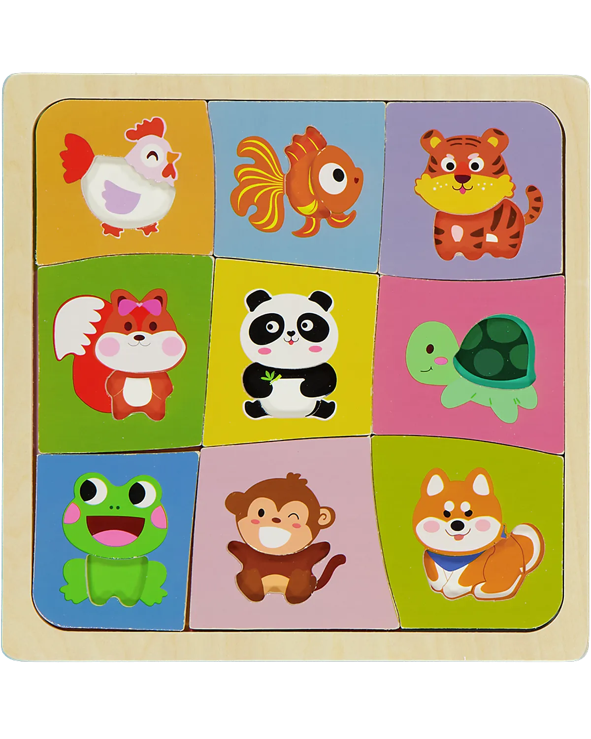 Puzzel - Multi-color