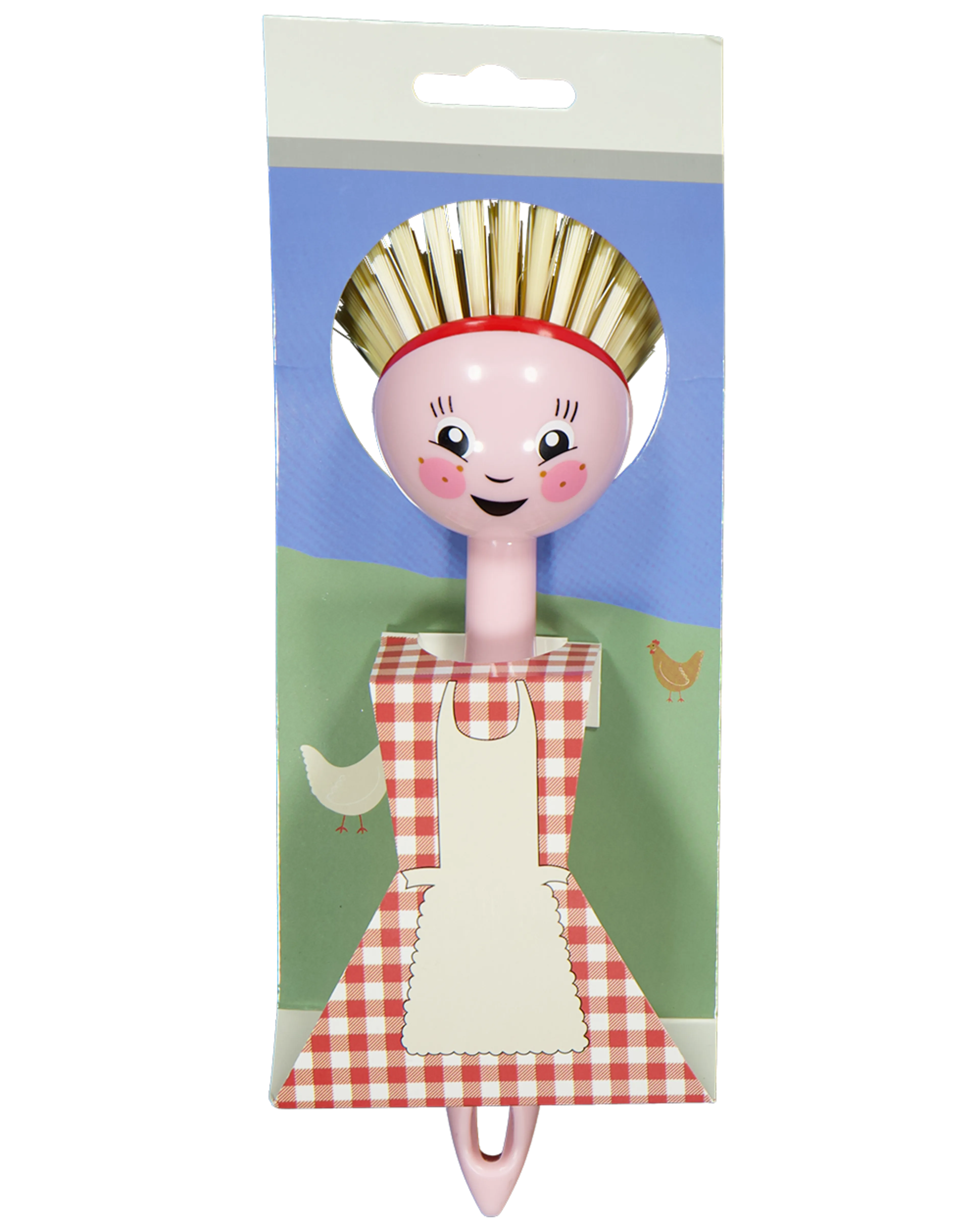 Escova para lavar loiça - Vermelho