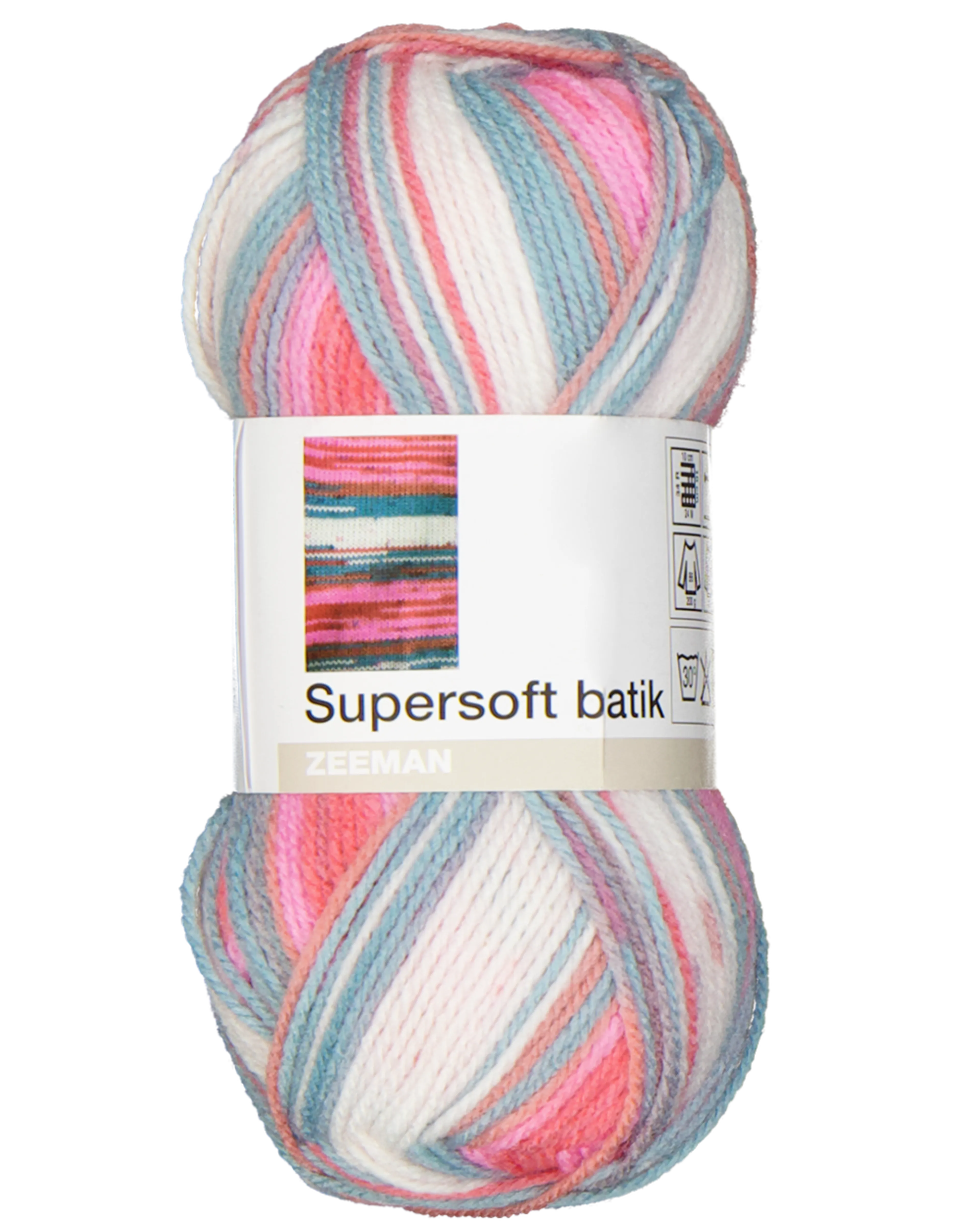 Supersoft batik Breigaren - Rood