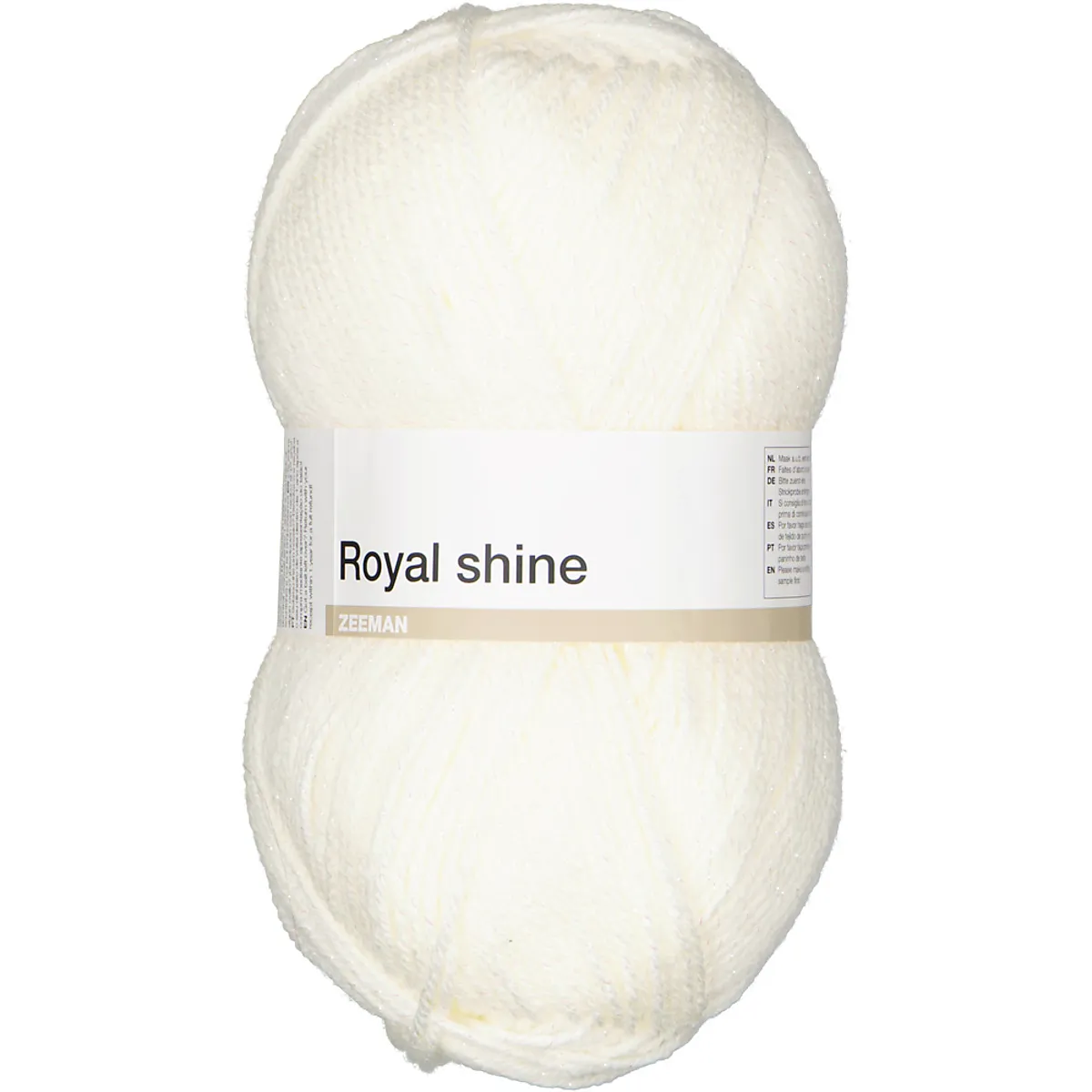 Royal shine Strickgarn - Weiß