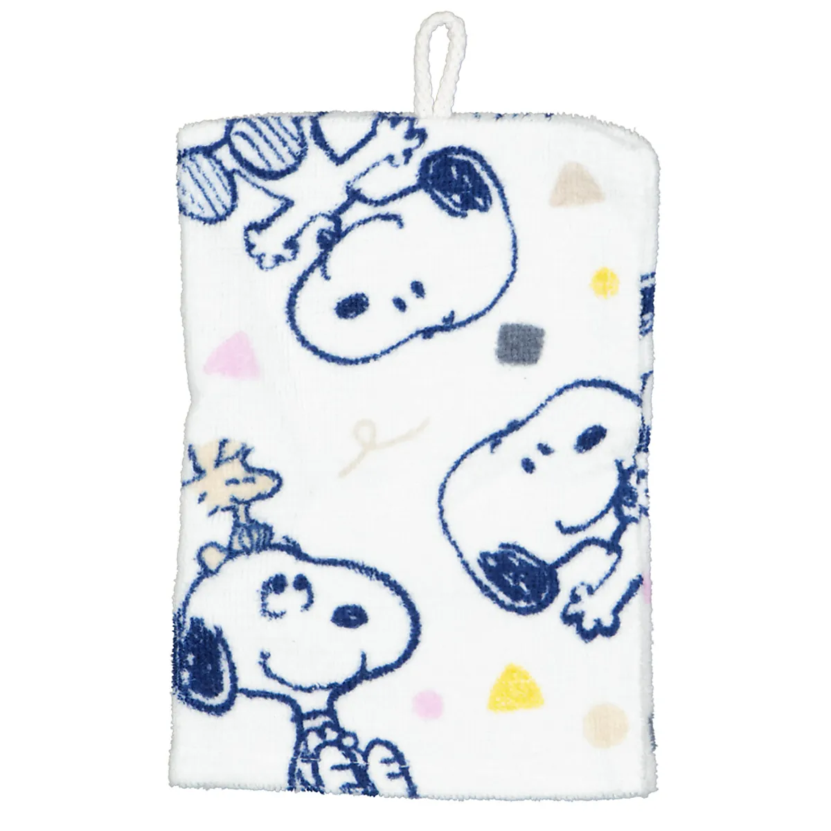 Waschhandschuh - Weiß