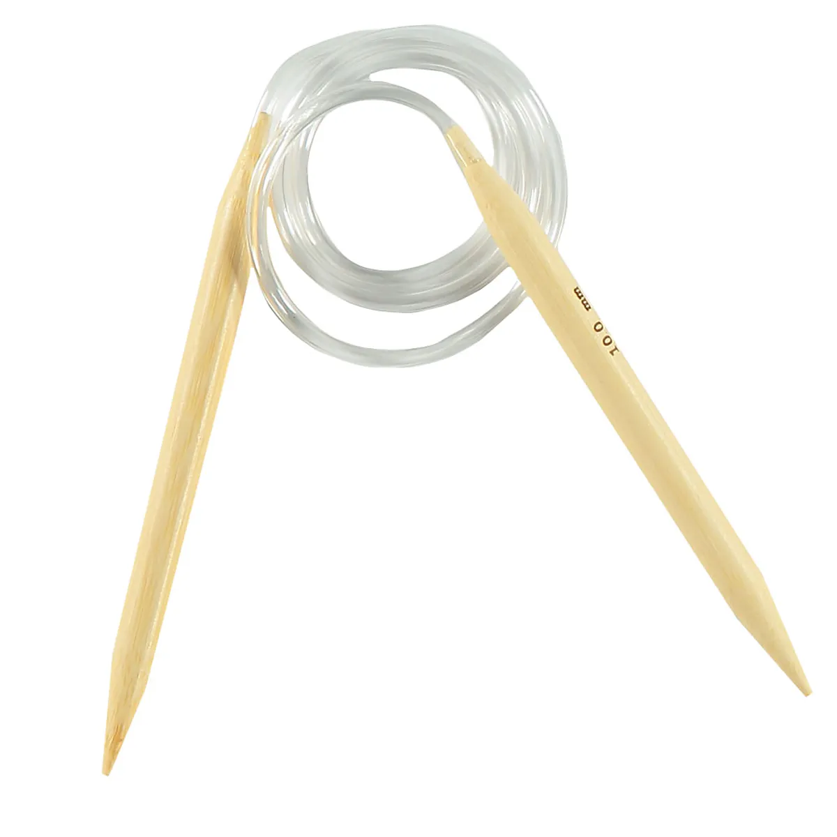 Aiguilles à tricoter en rond - Blanc