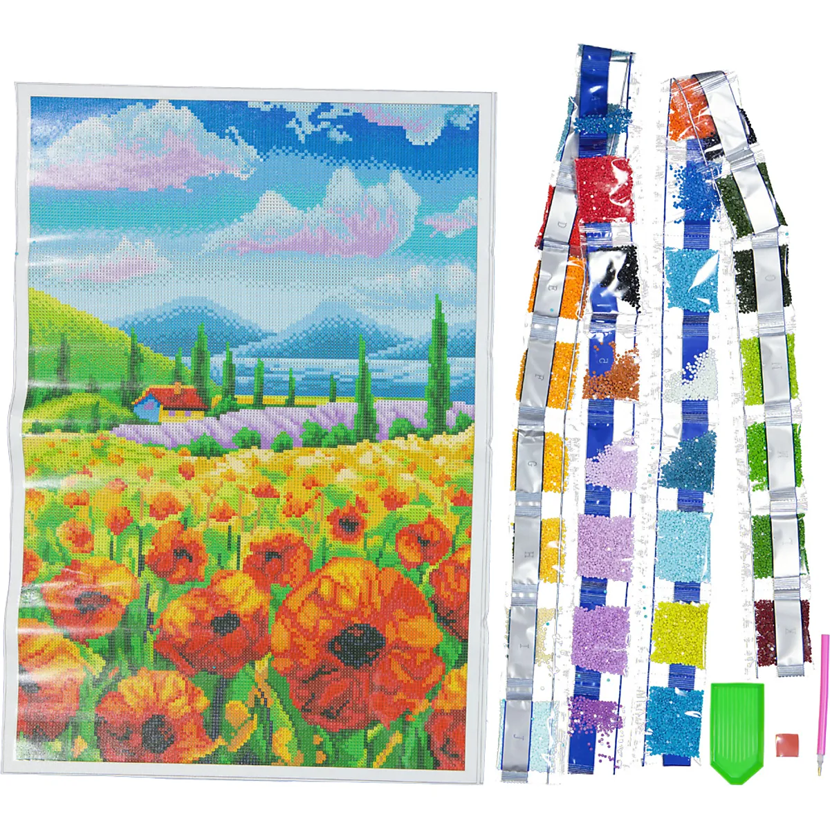 Diamond painting - Blanc