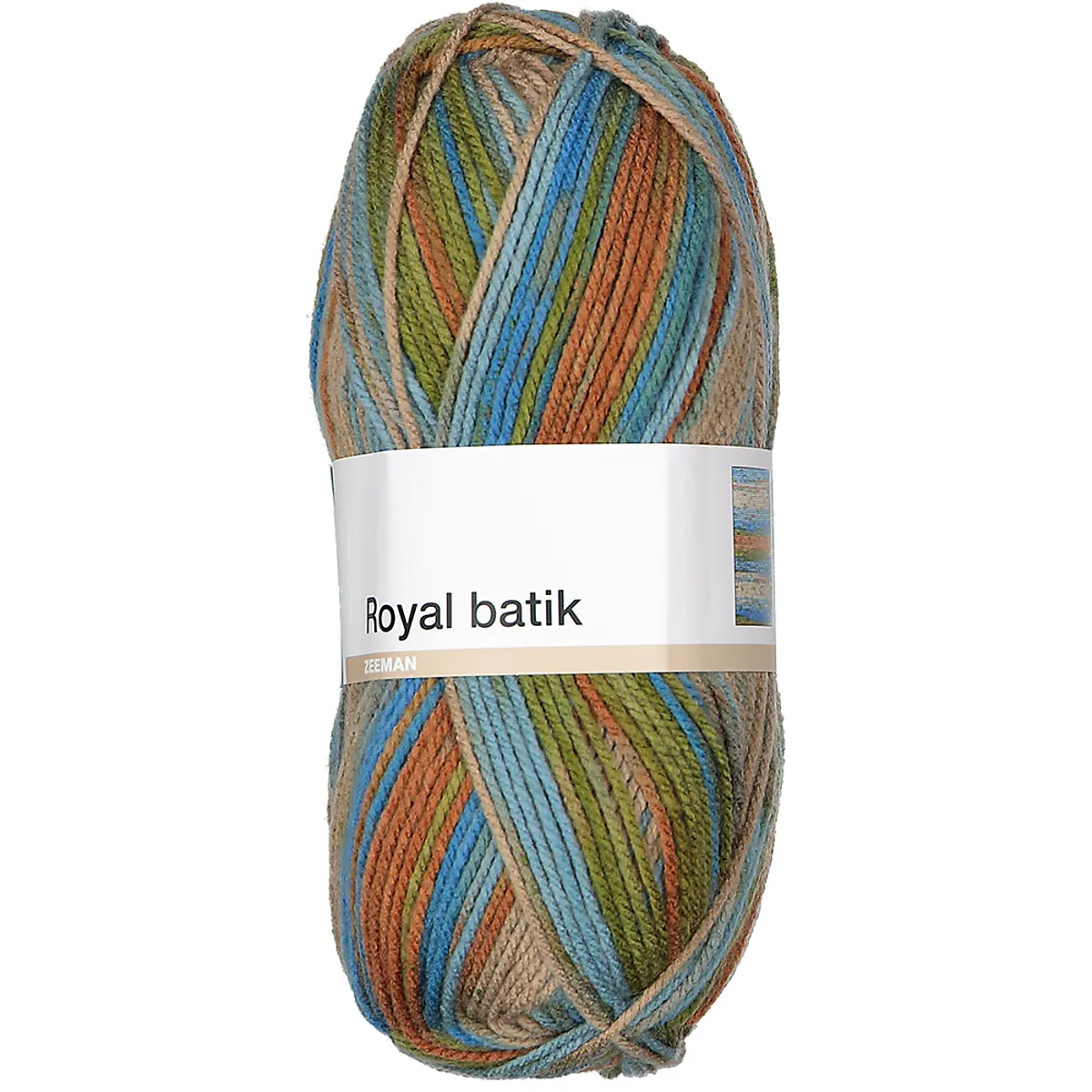Royal batik Fil à tricoter - Vert