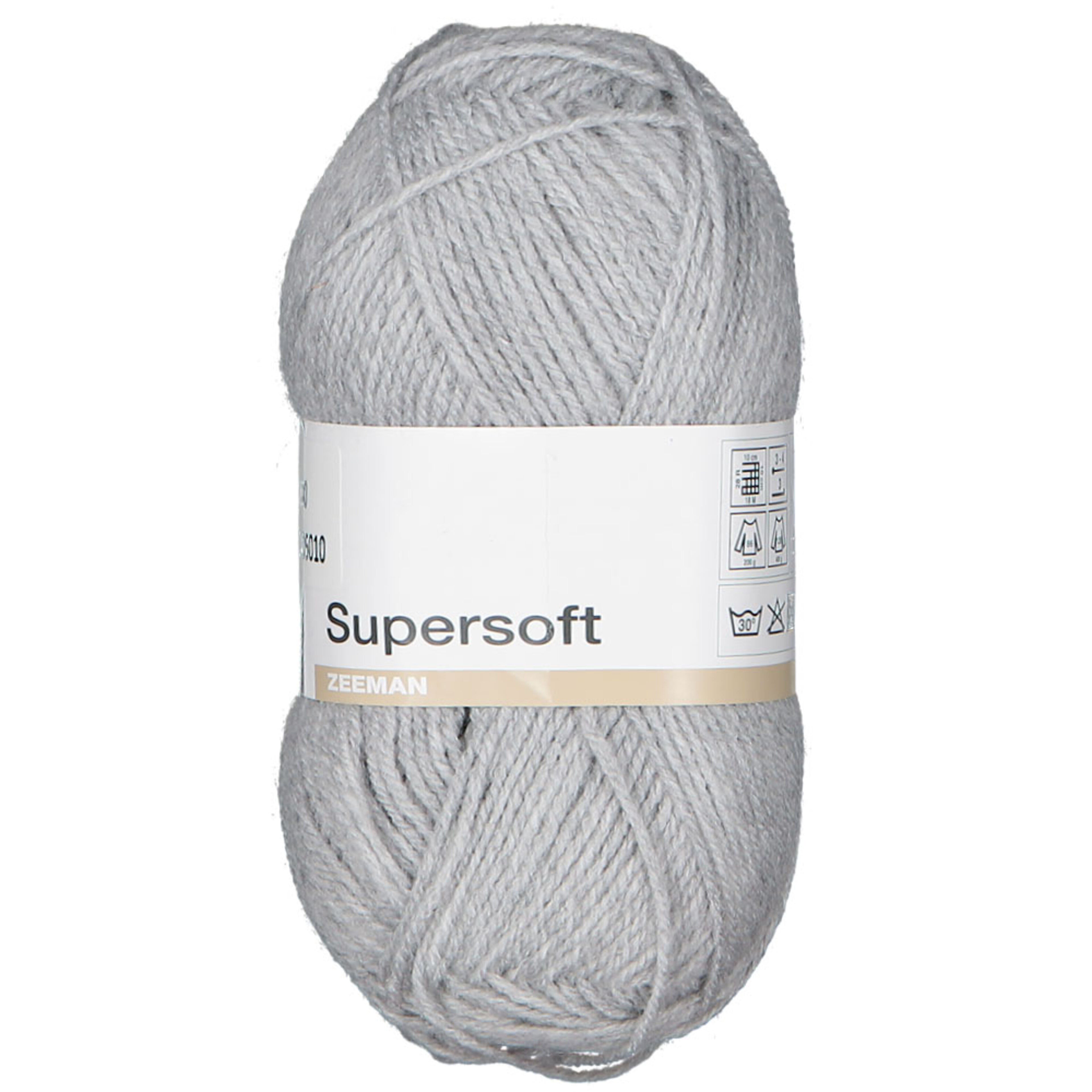 Super soft Fil à tricoter Gris