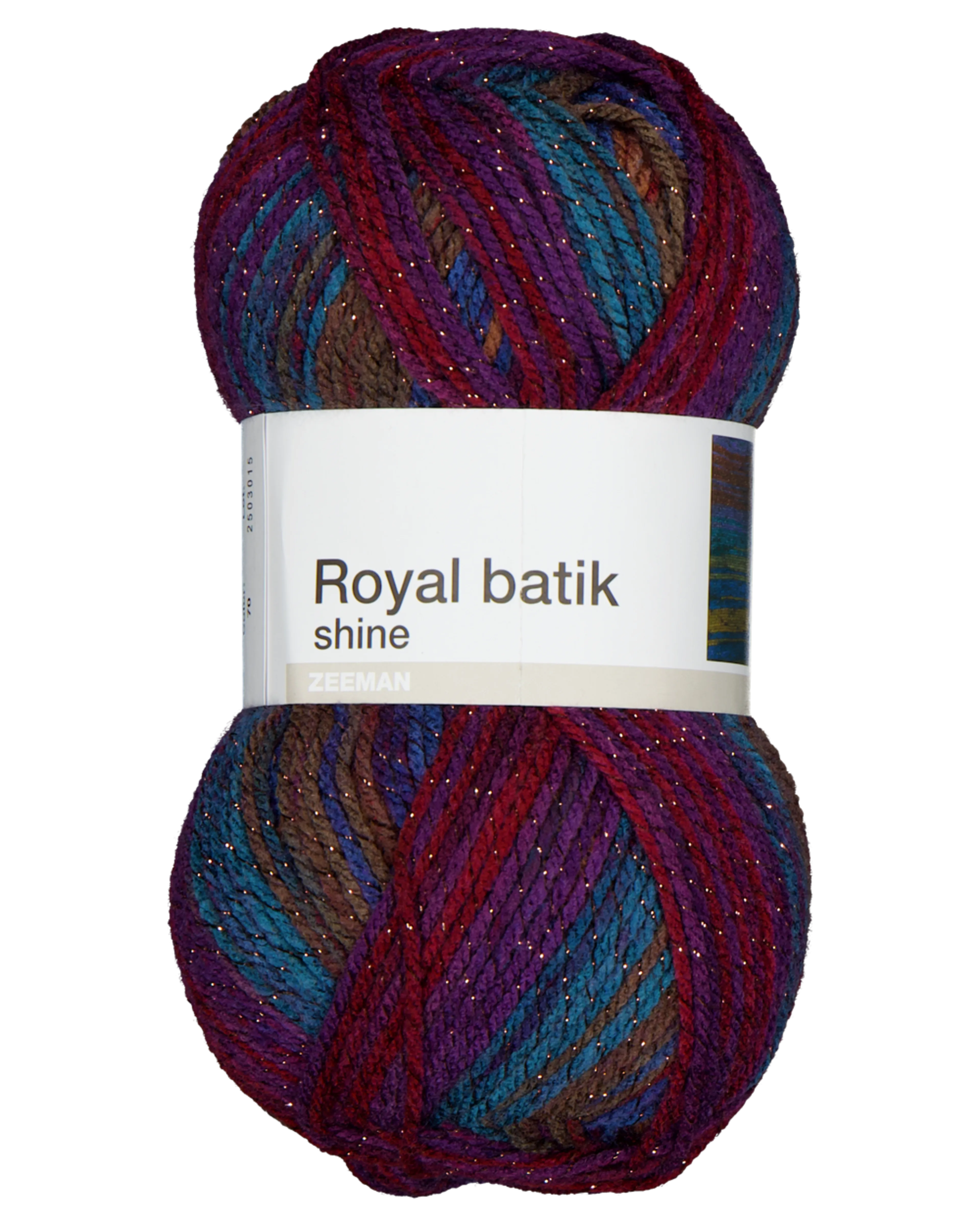 Royal batik shine Hilo de punto - Marrón