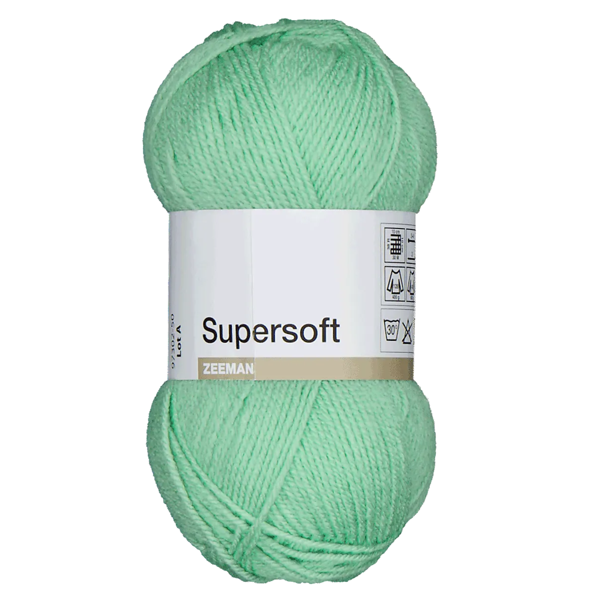 Super soft Breigaren - Groen