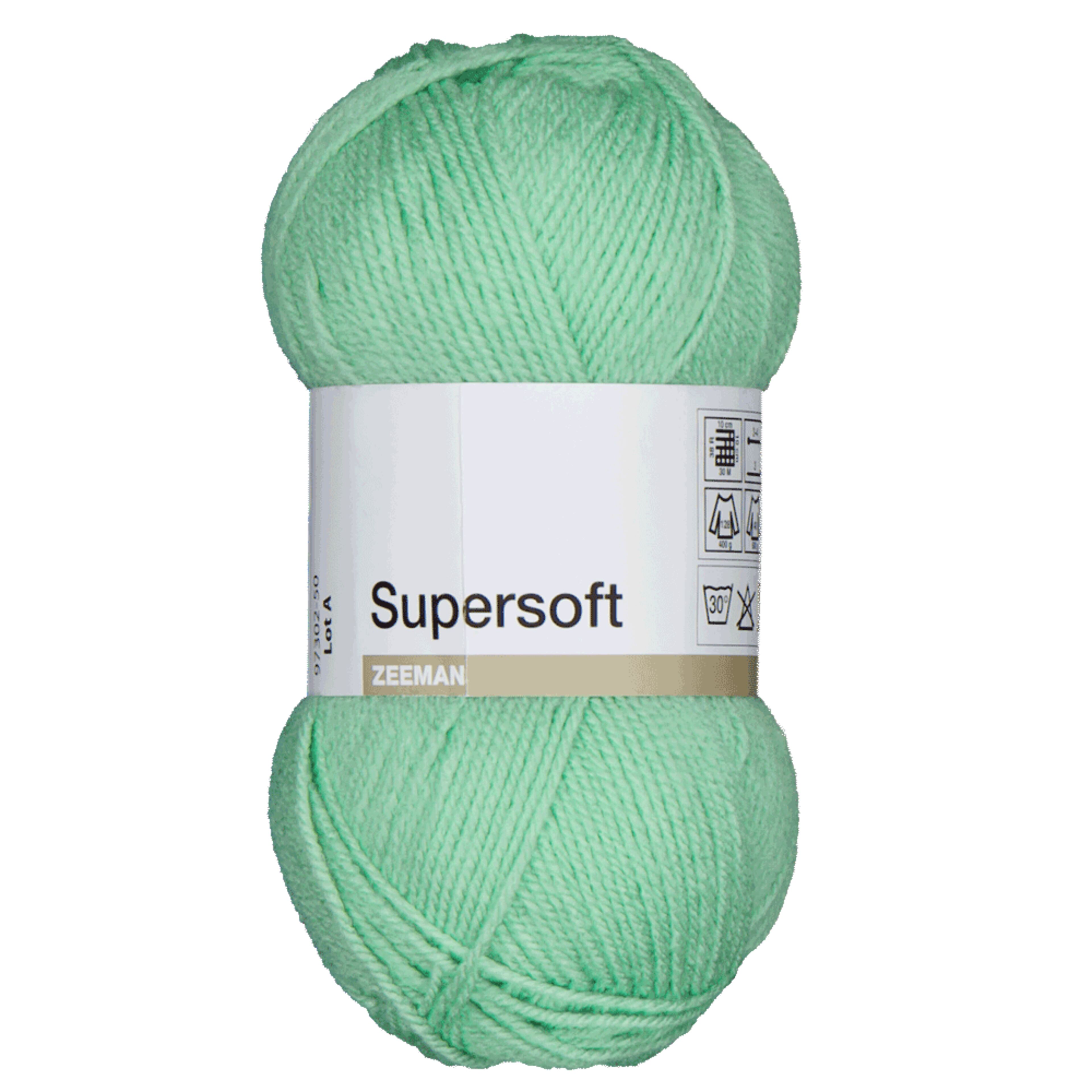 Super soft Fil à tricoter Vert