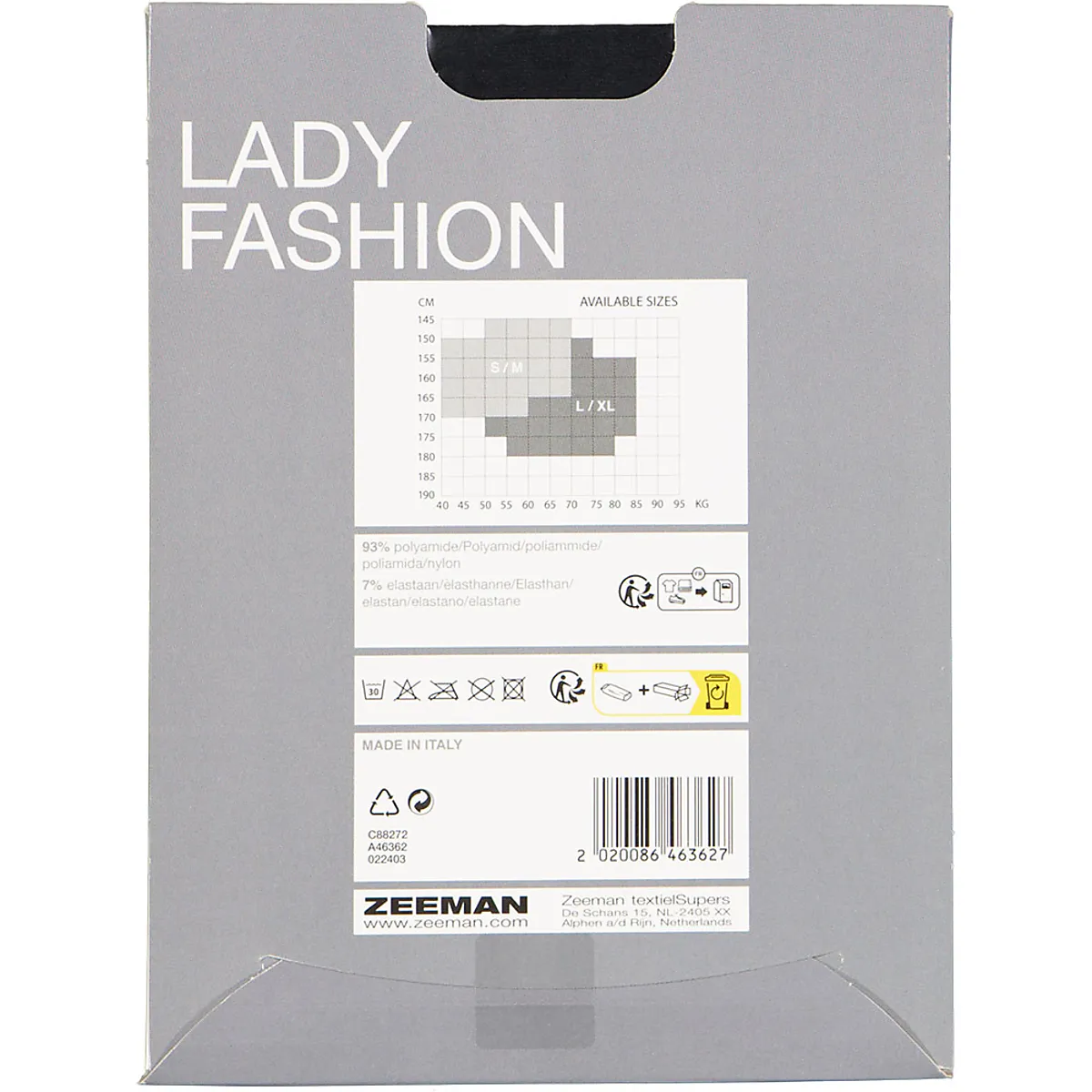 Hold-upkousen - Zwart