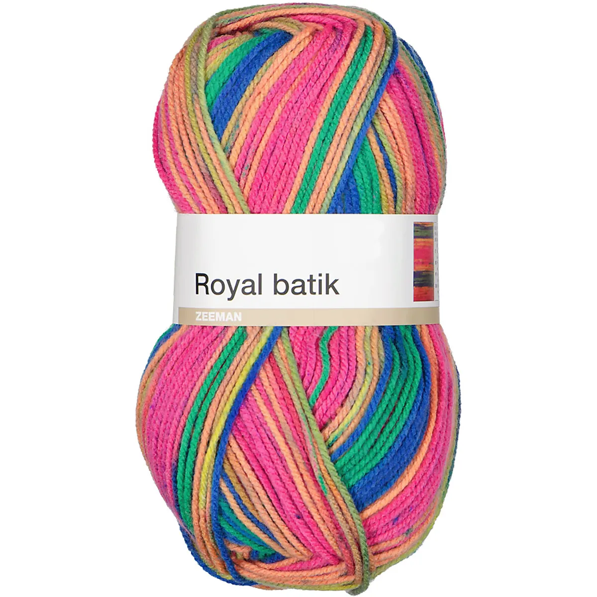Royal batik Fil à tricoter - Multicolore