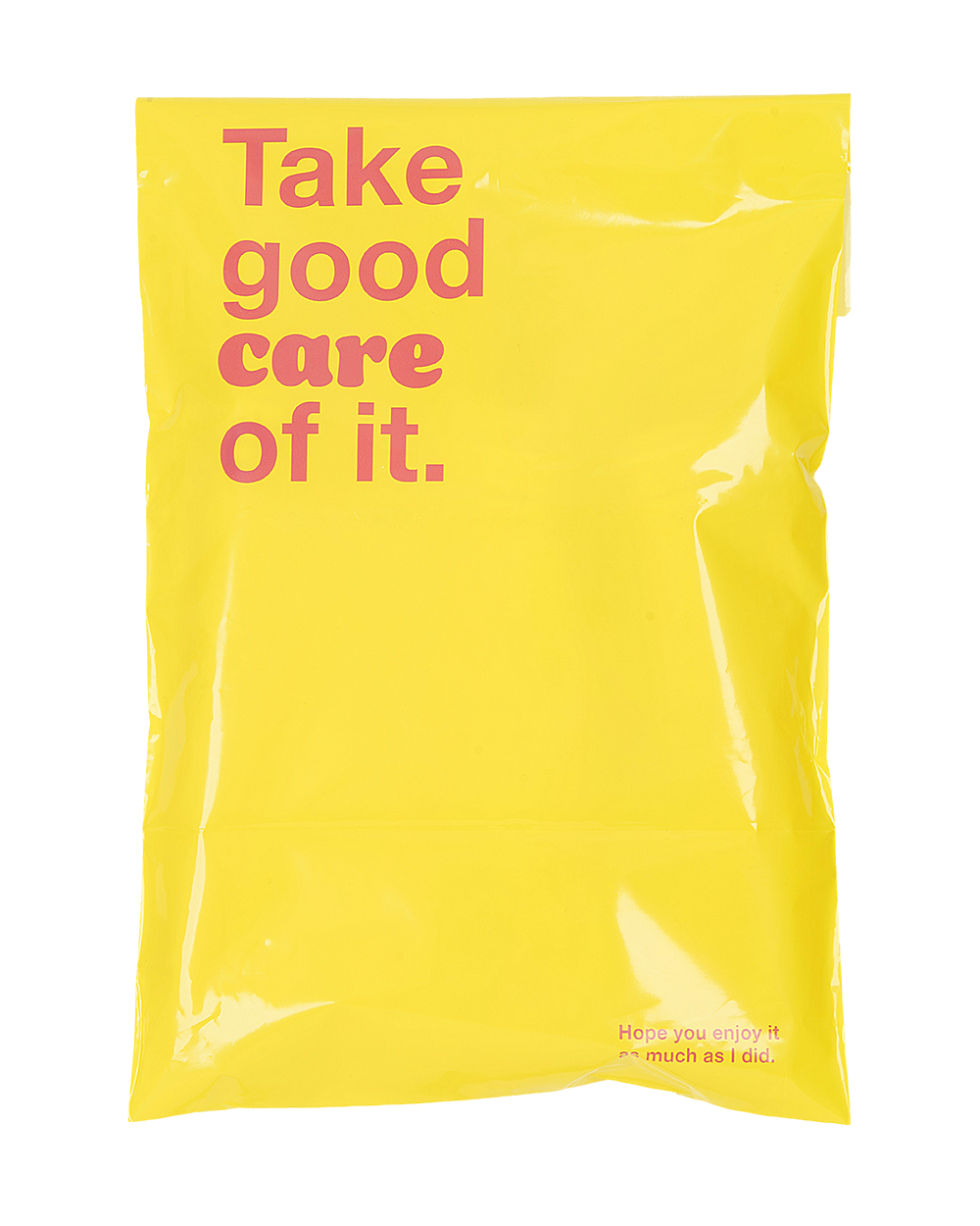 Verzendzakken - Geel