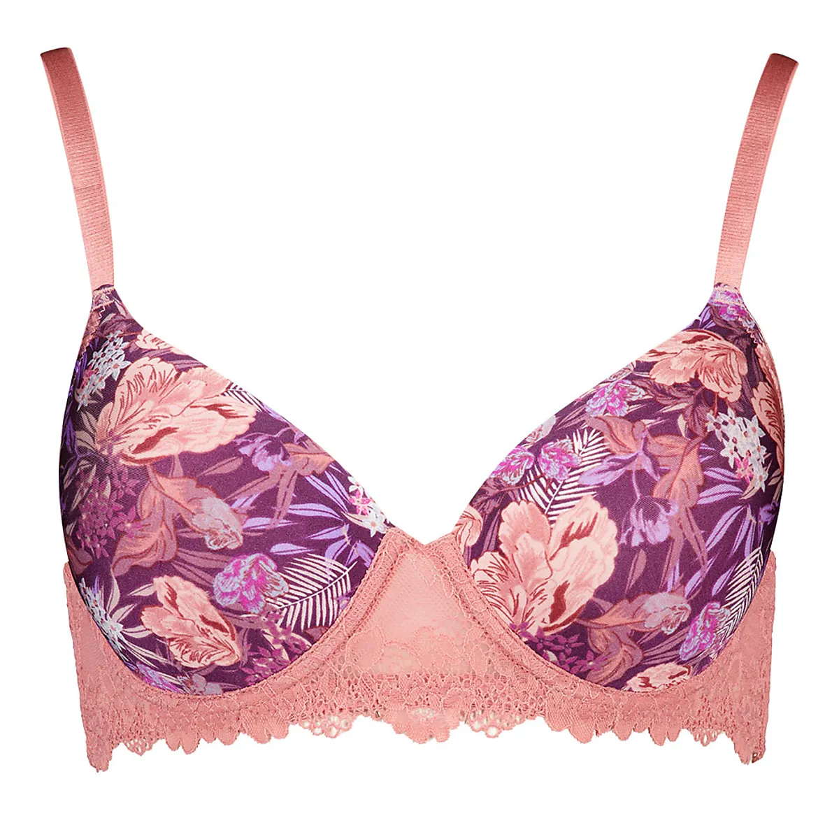 Plunge Padded BH - Roze