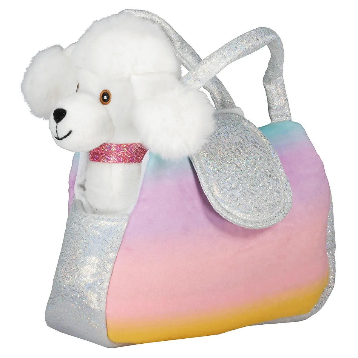 Malinha com peluche - Branco