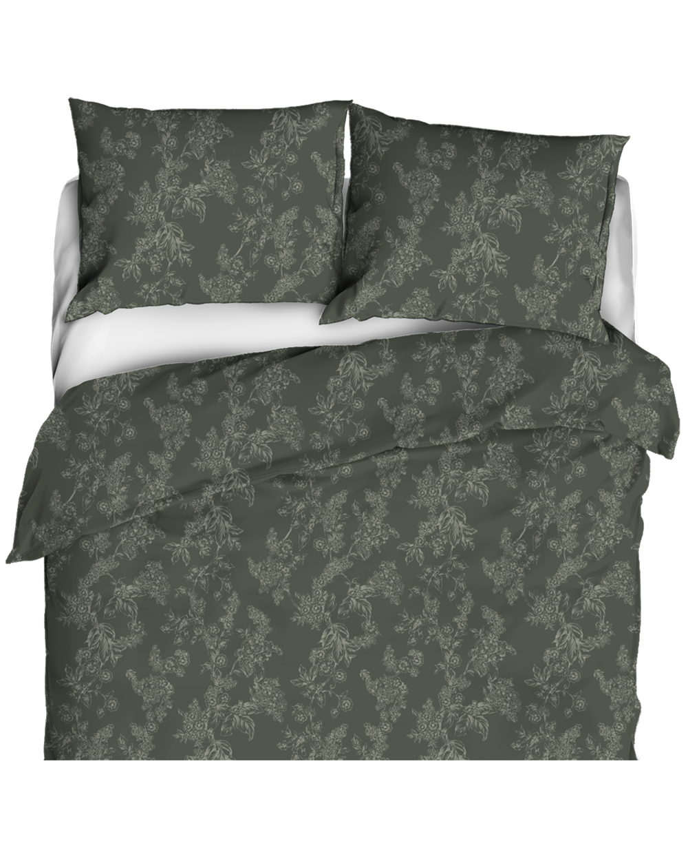 Dekbedovertrek set - Groen