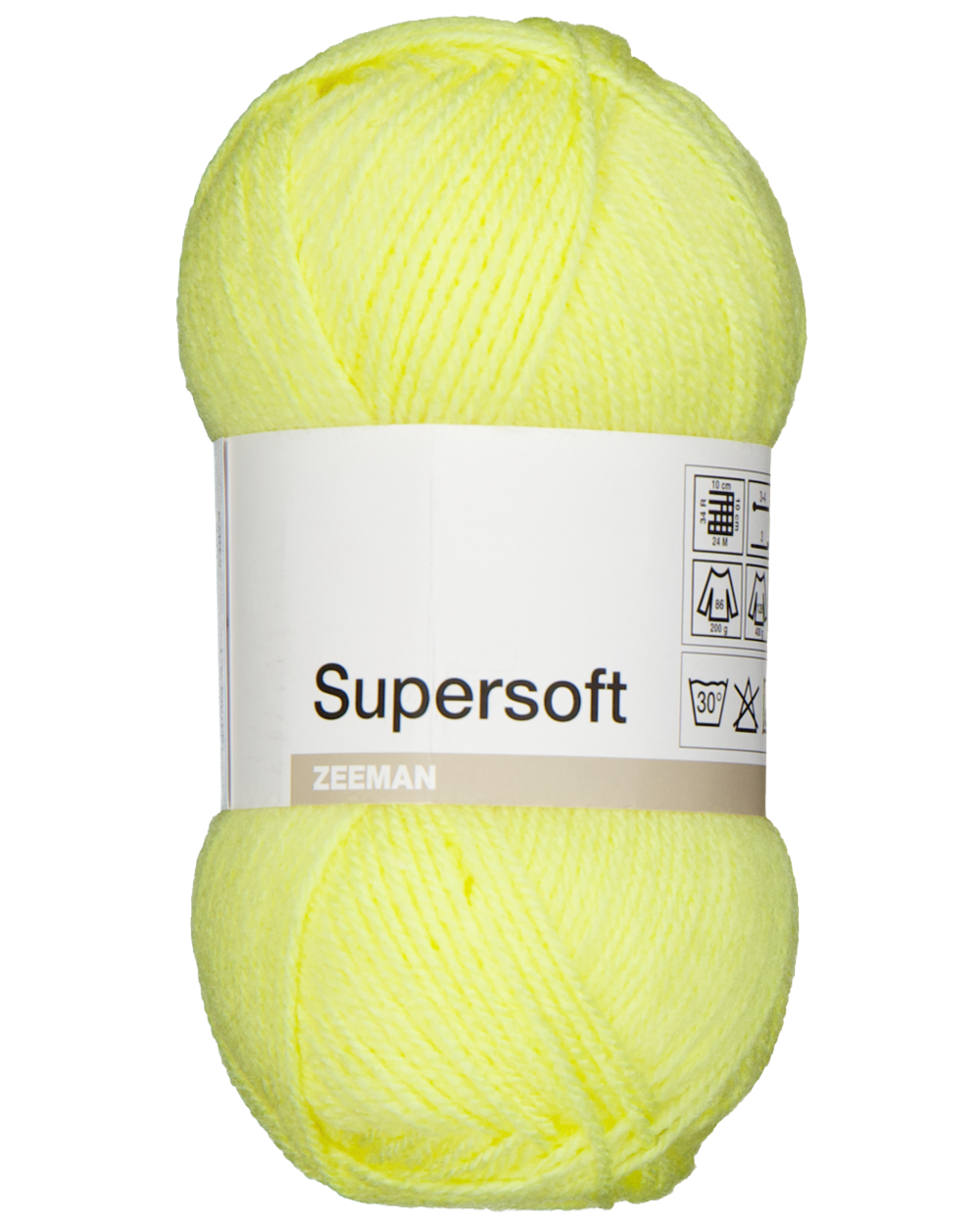 Supersoft Breigaren - Geel