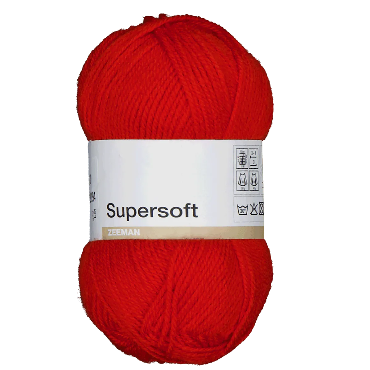 Super soft Breigaren - Rood
