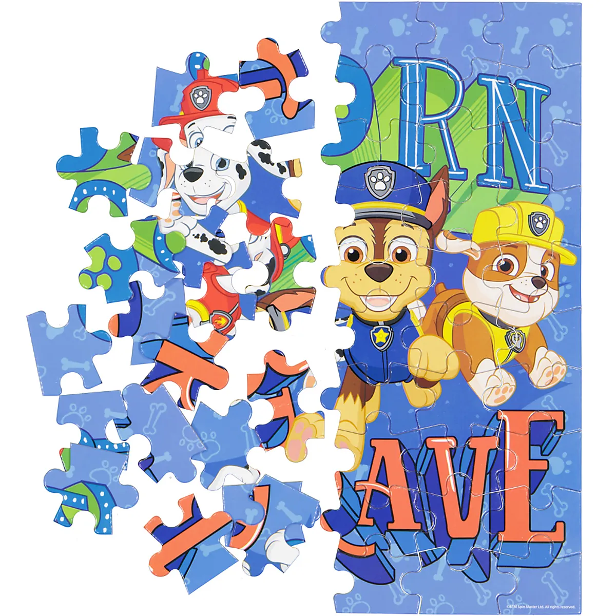 Puzzel - Blauw