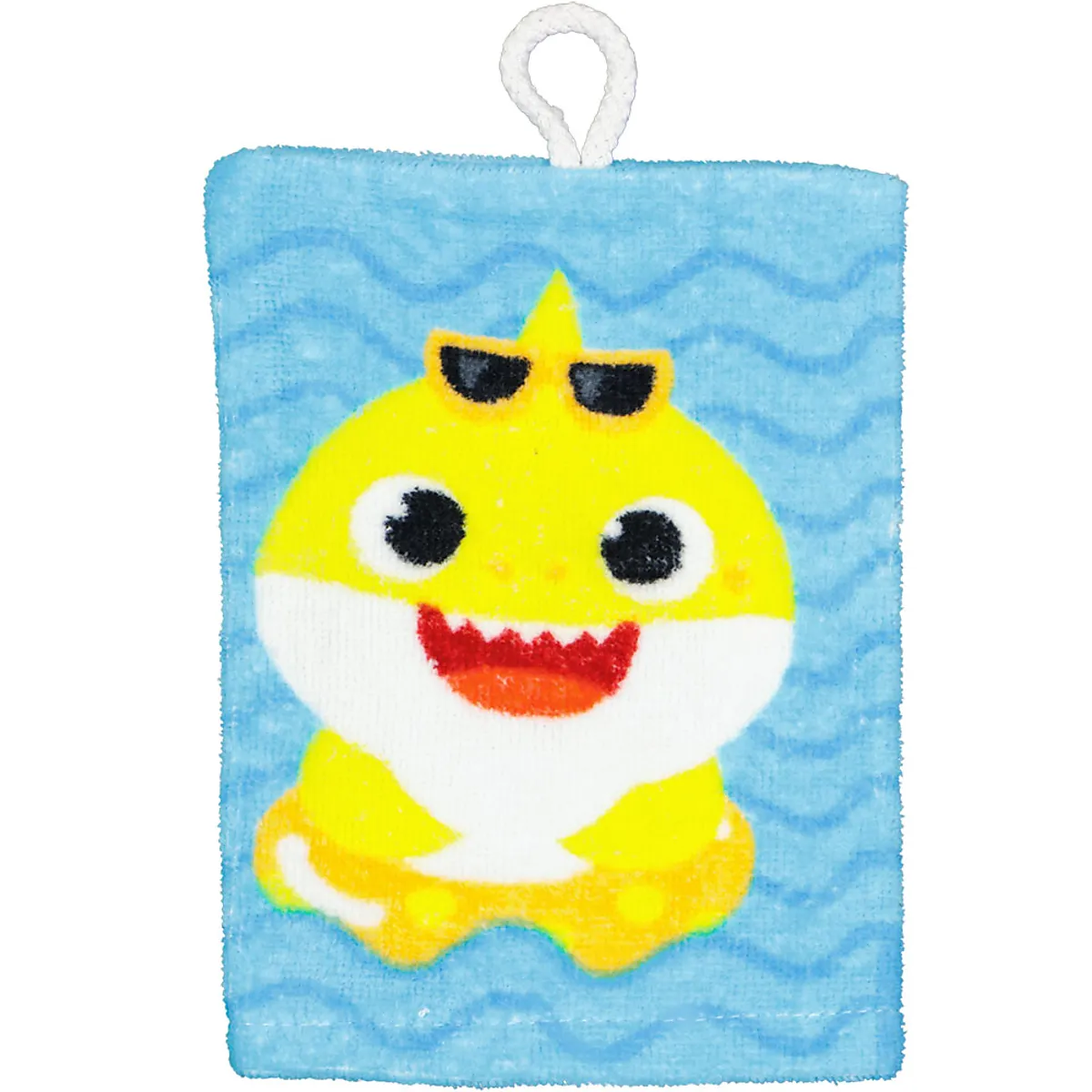 Waschhandschuh - Blau