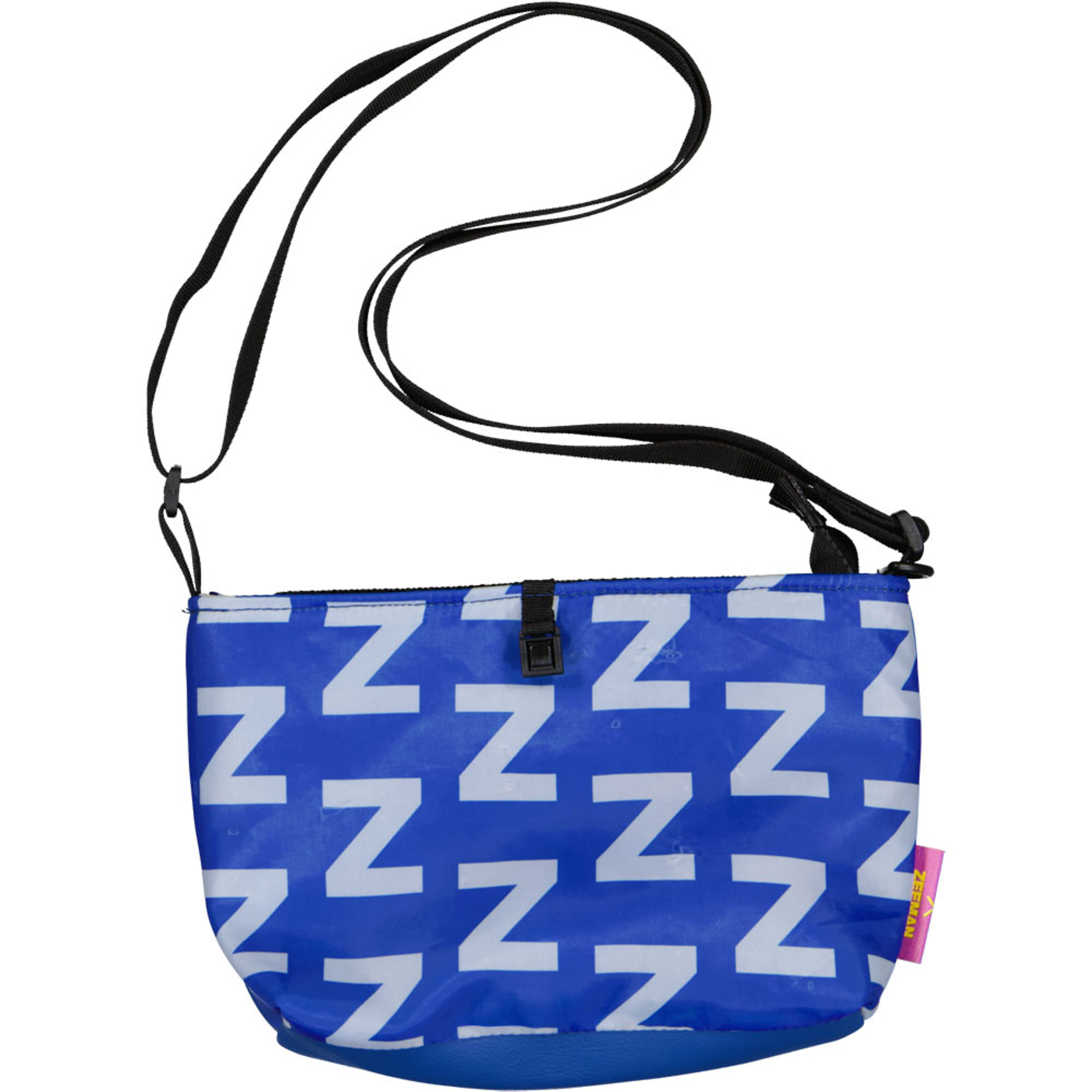 Schultertasche Blau