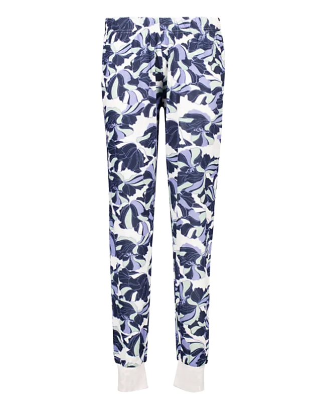 Pantalon Droit Femme Bonmarché Taille 16 - Bleu - Coton élasthanne - Occasion
