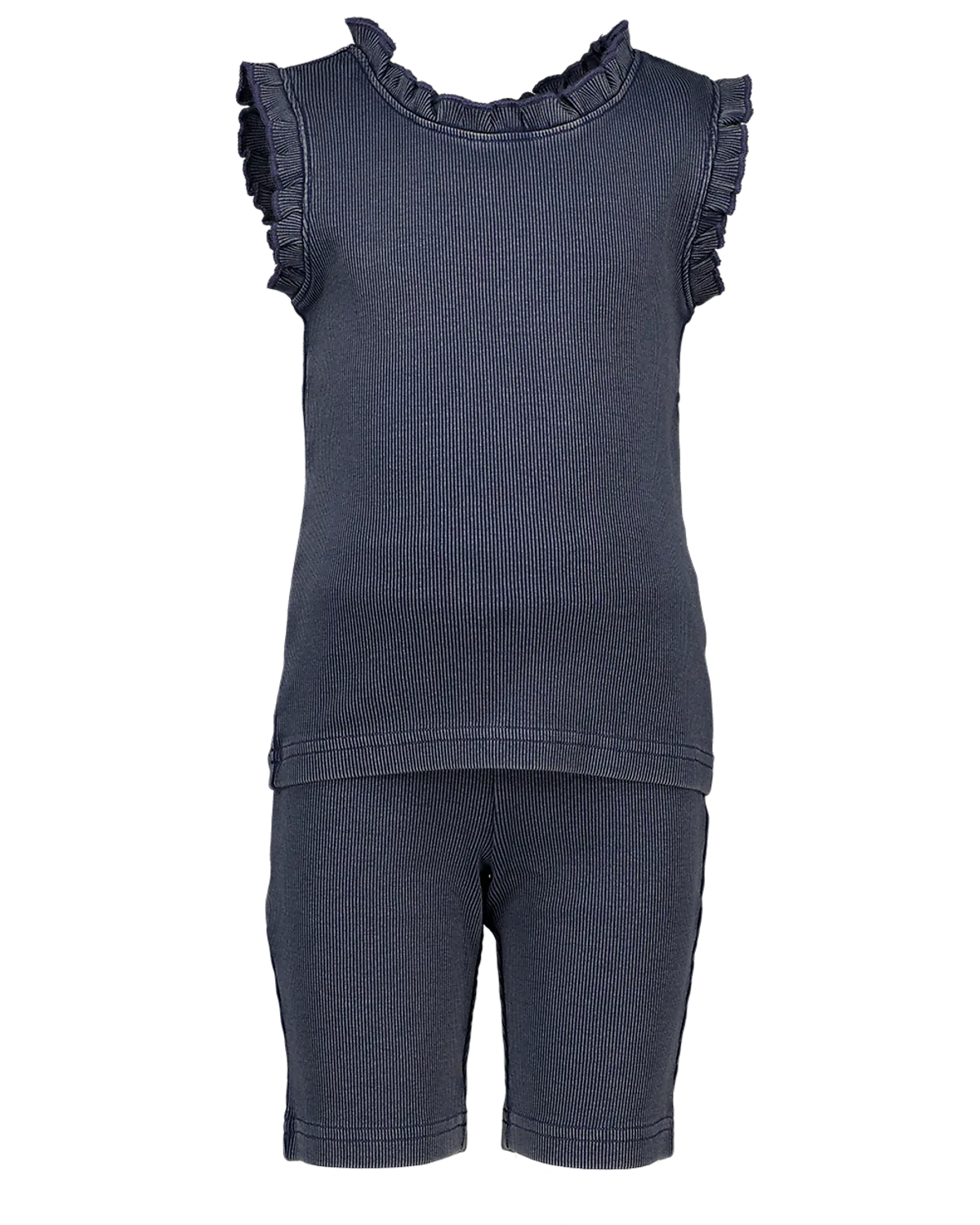 Kledingset top en short - Blauw