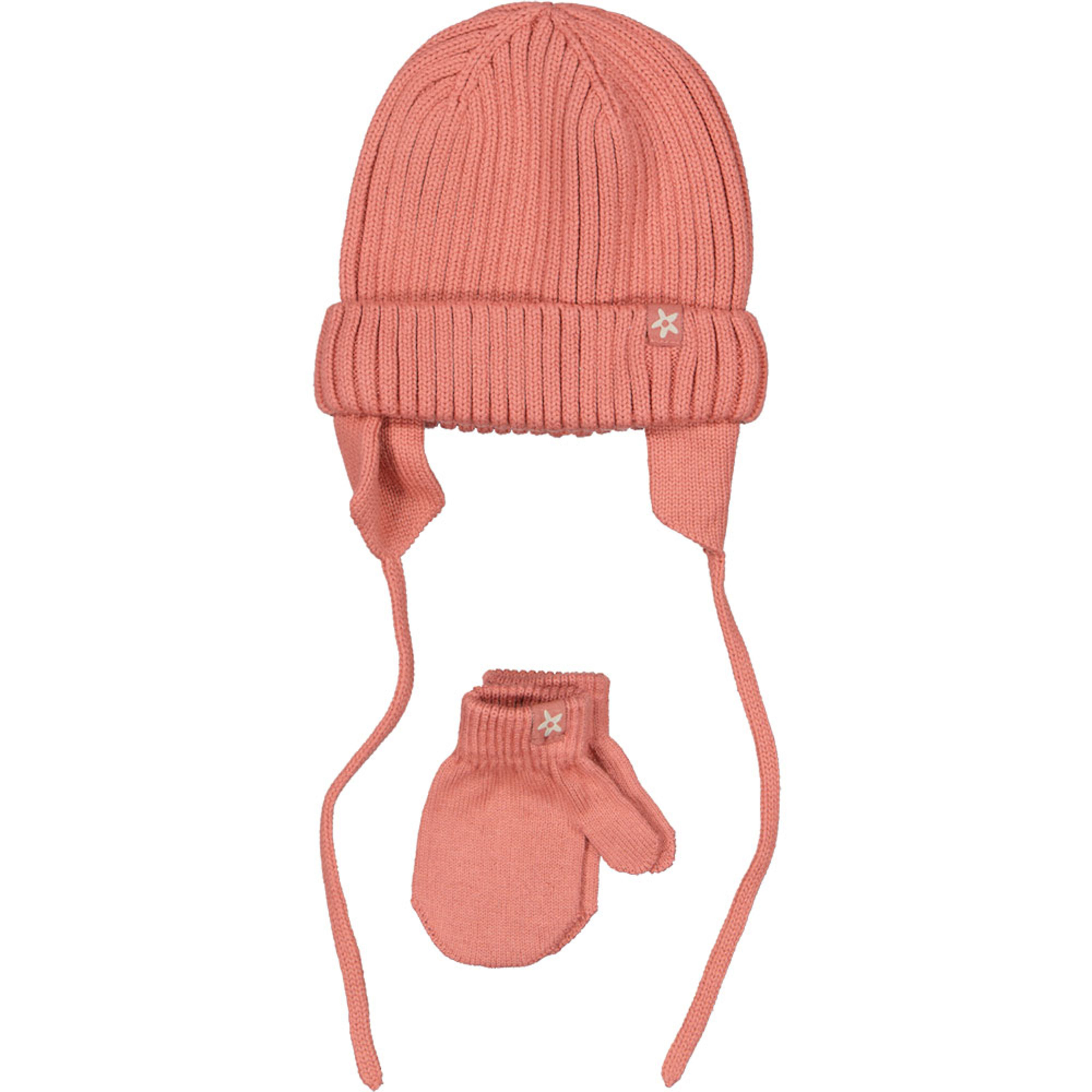 Gorro e luvas Cor-de-laranja