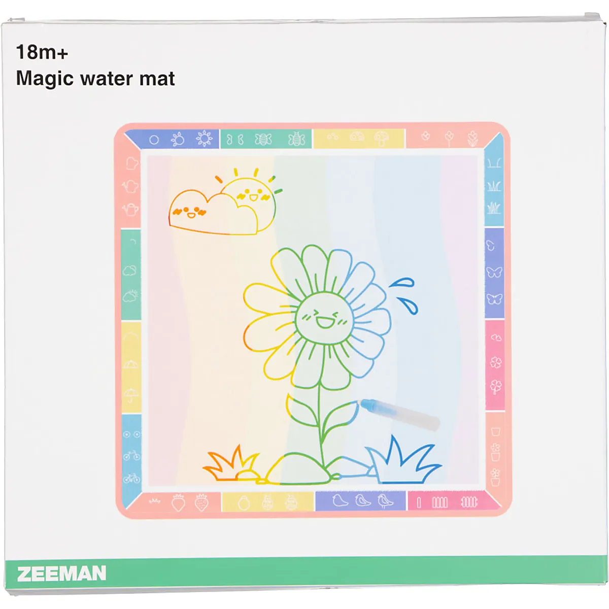 Speelgoed magische watermat - Wit