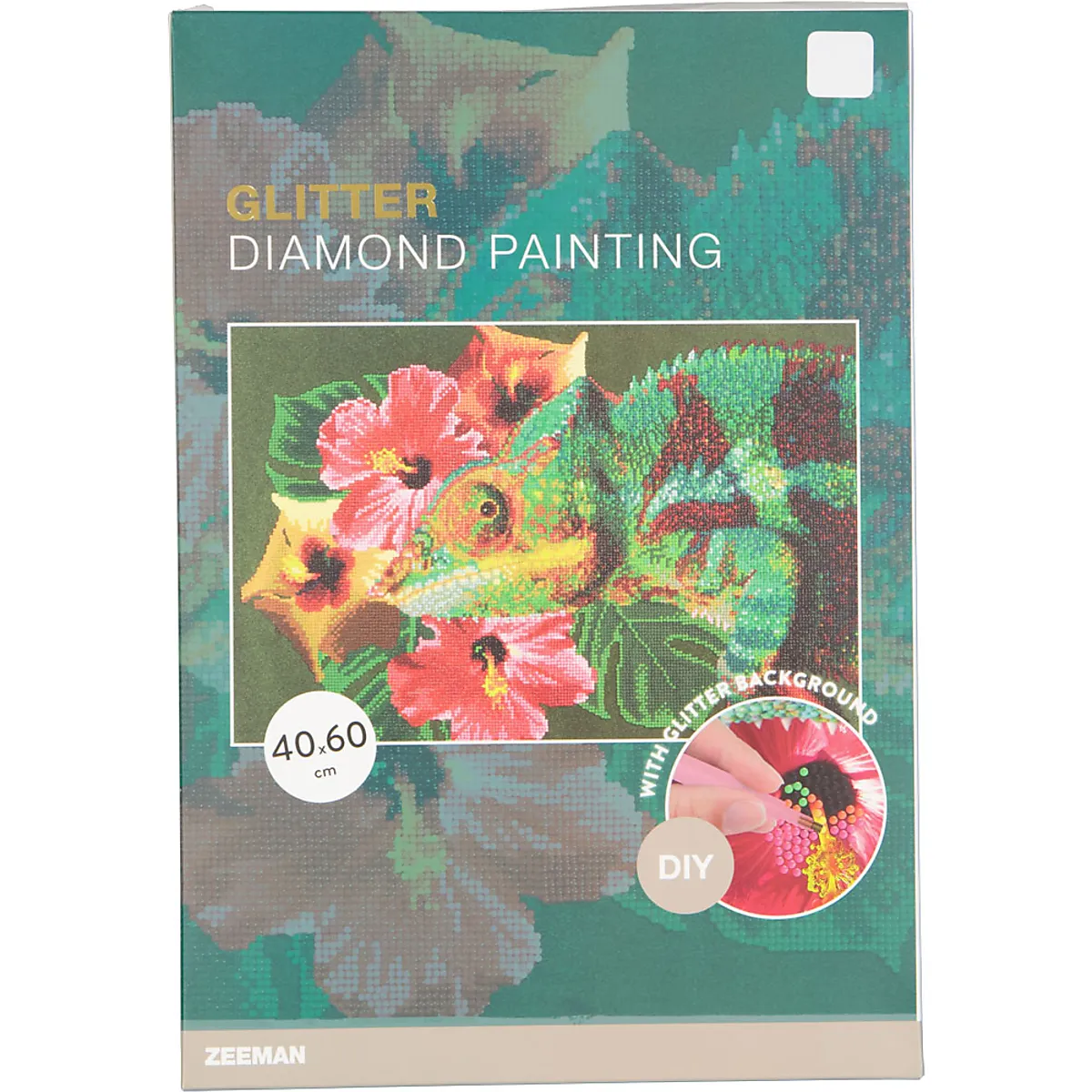 Diamond painting - Vert