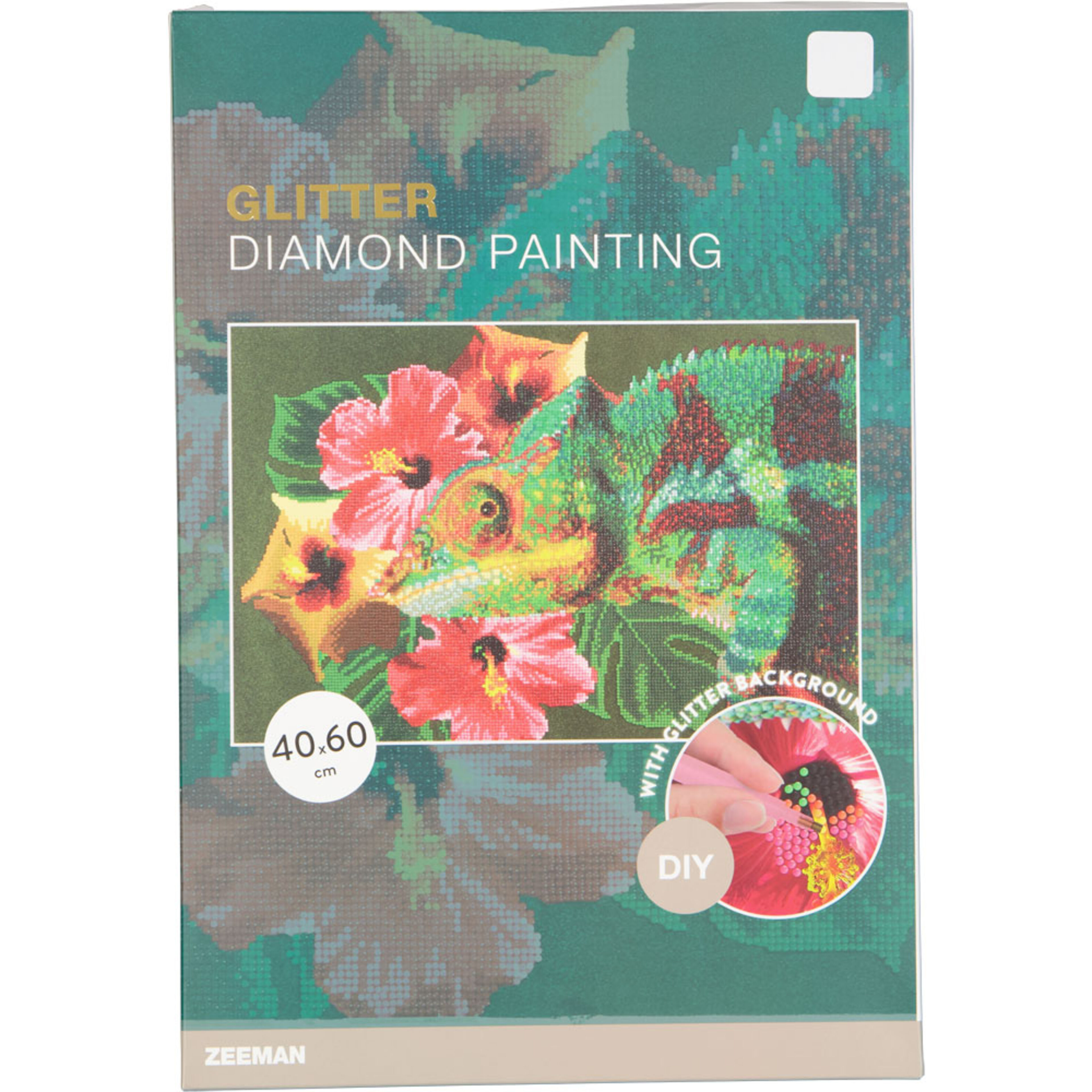 Pintura de diamantes Verde