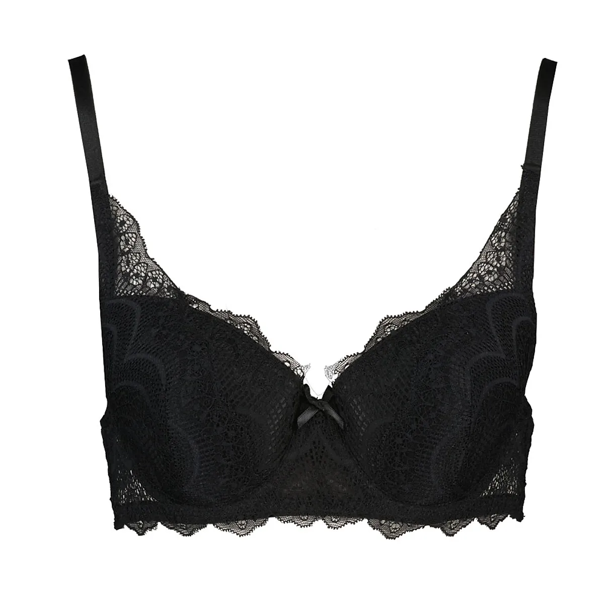Gepolsterter BH - Schwarz