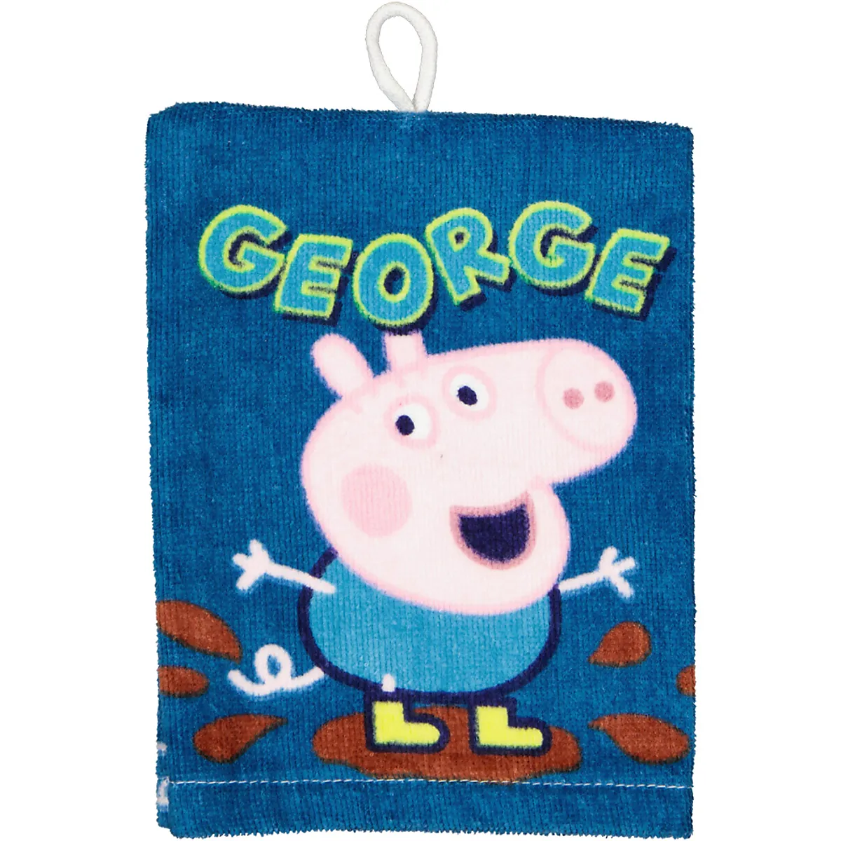 Gant de toilette - Bleu