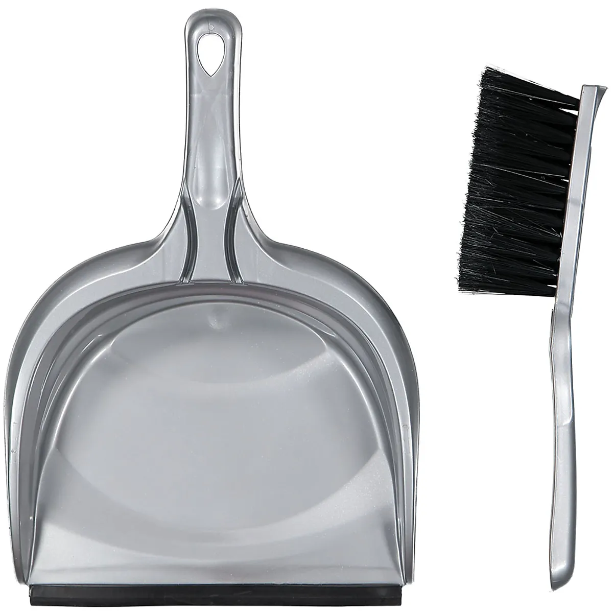 Stoffer en blik - Zilver