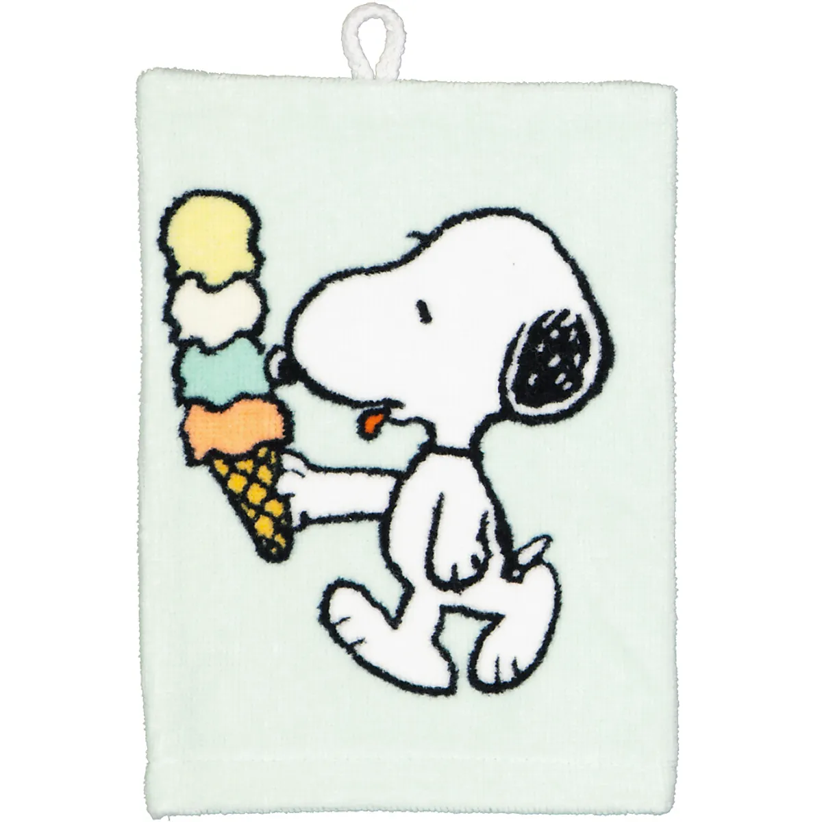 Waschhandschuh - Grün