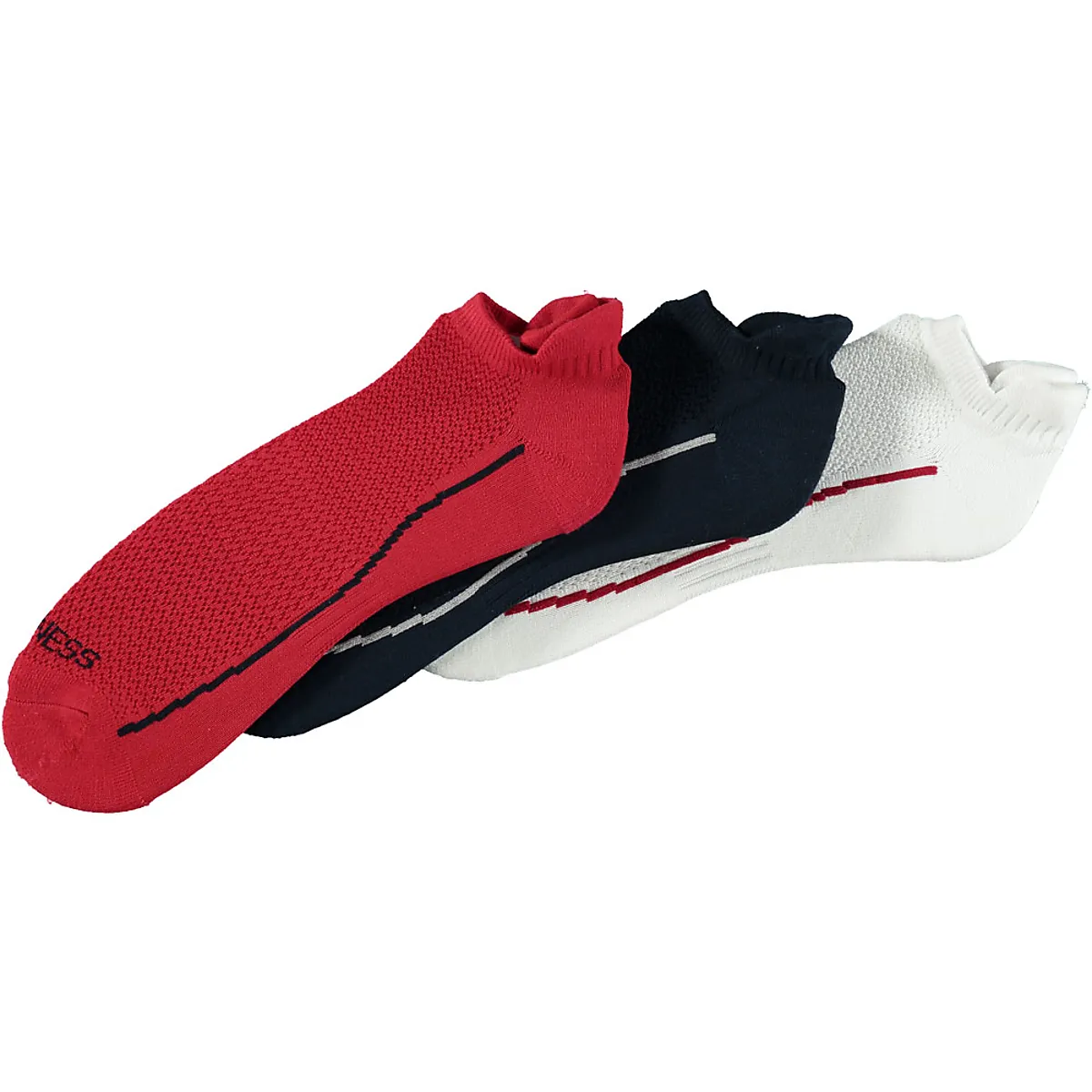 Calcetines de deporte cortos - Rojo
