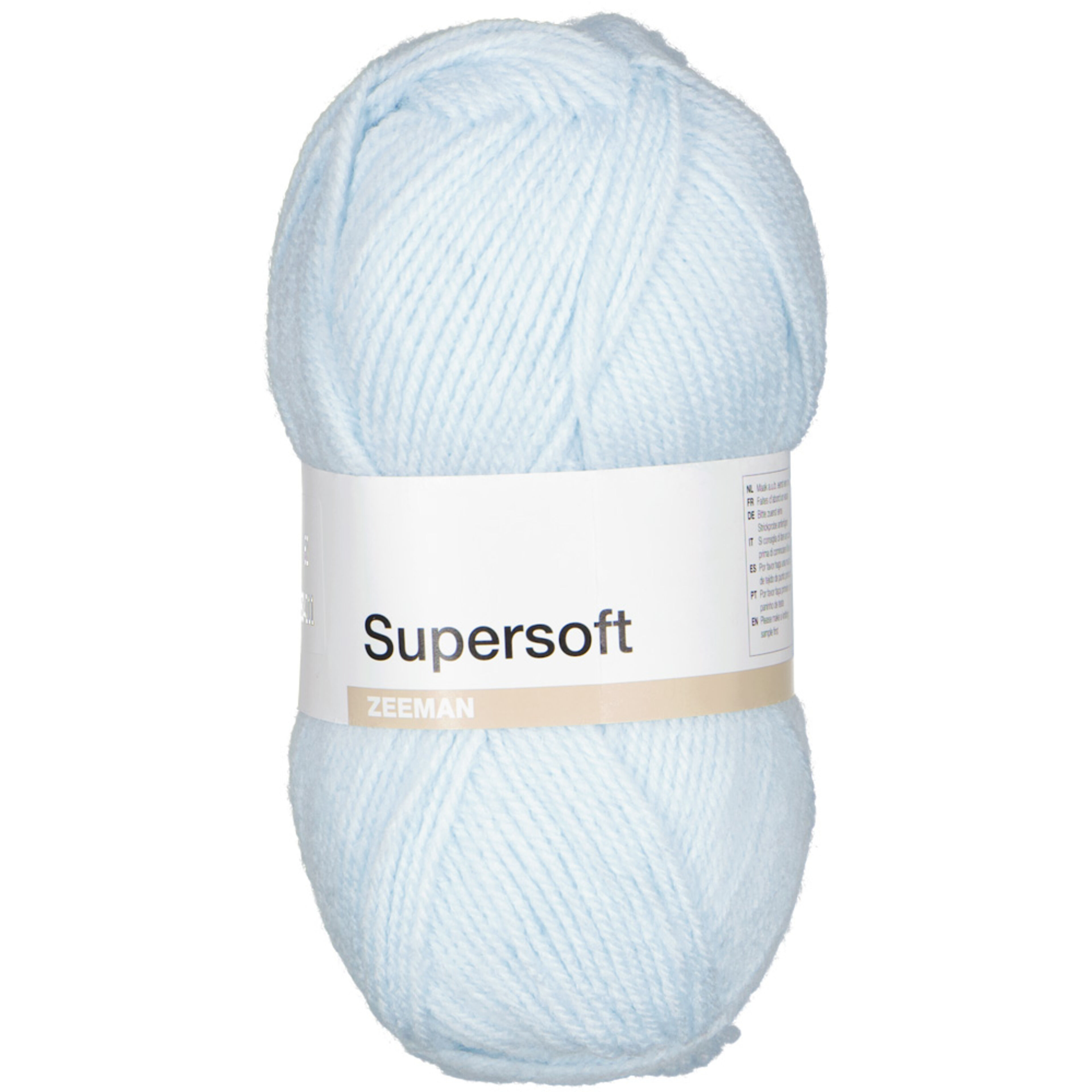 Super soft Breigaren Blauw