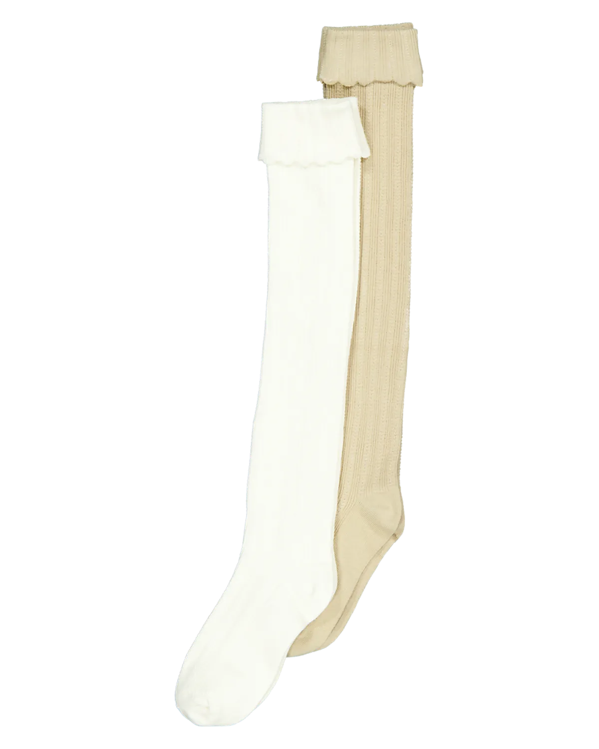 Calcetines hasta la rodilla - Blanco