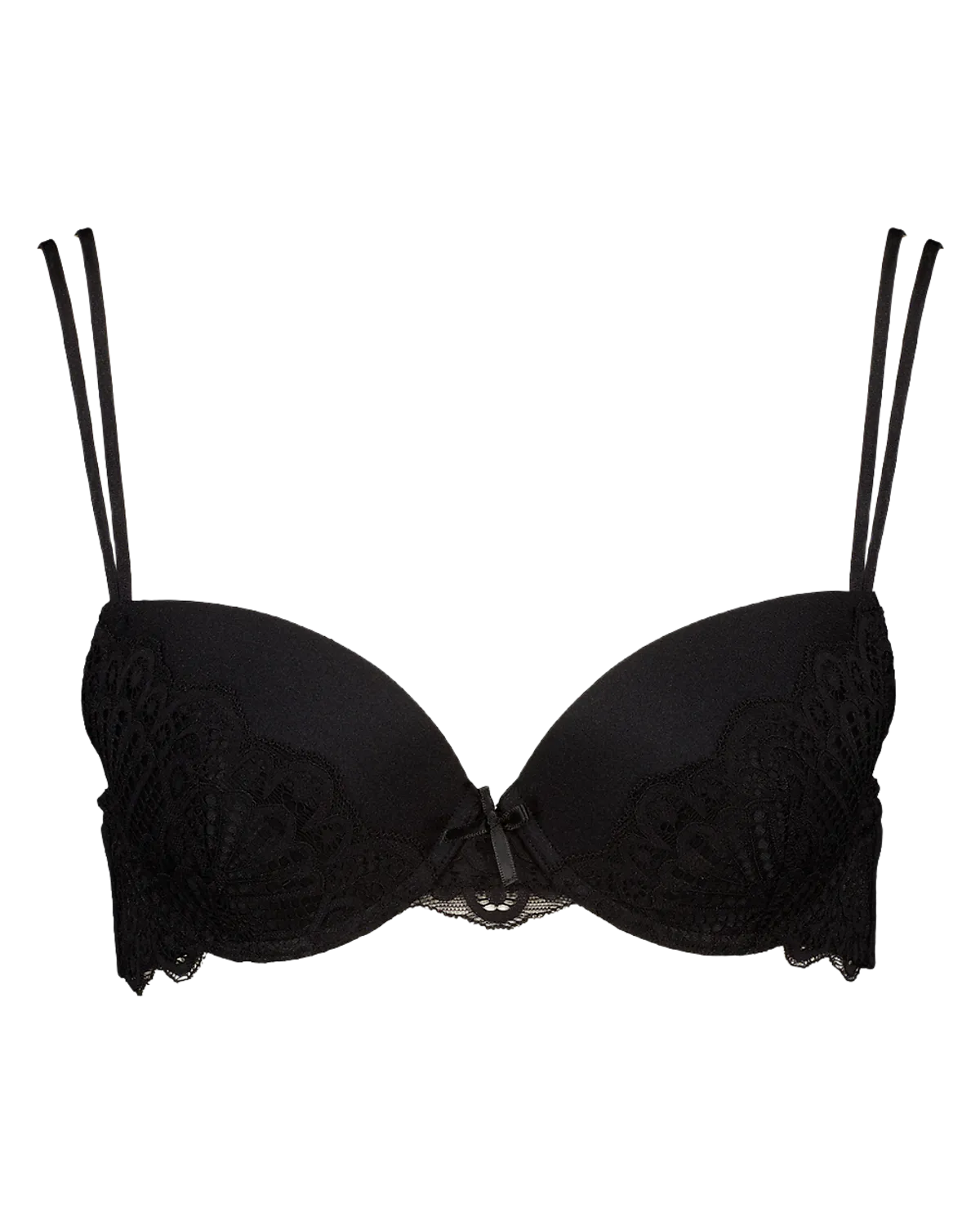 Demi Soutien-gorge padd� - Noir