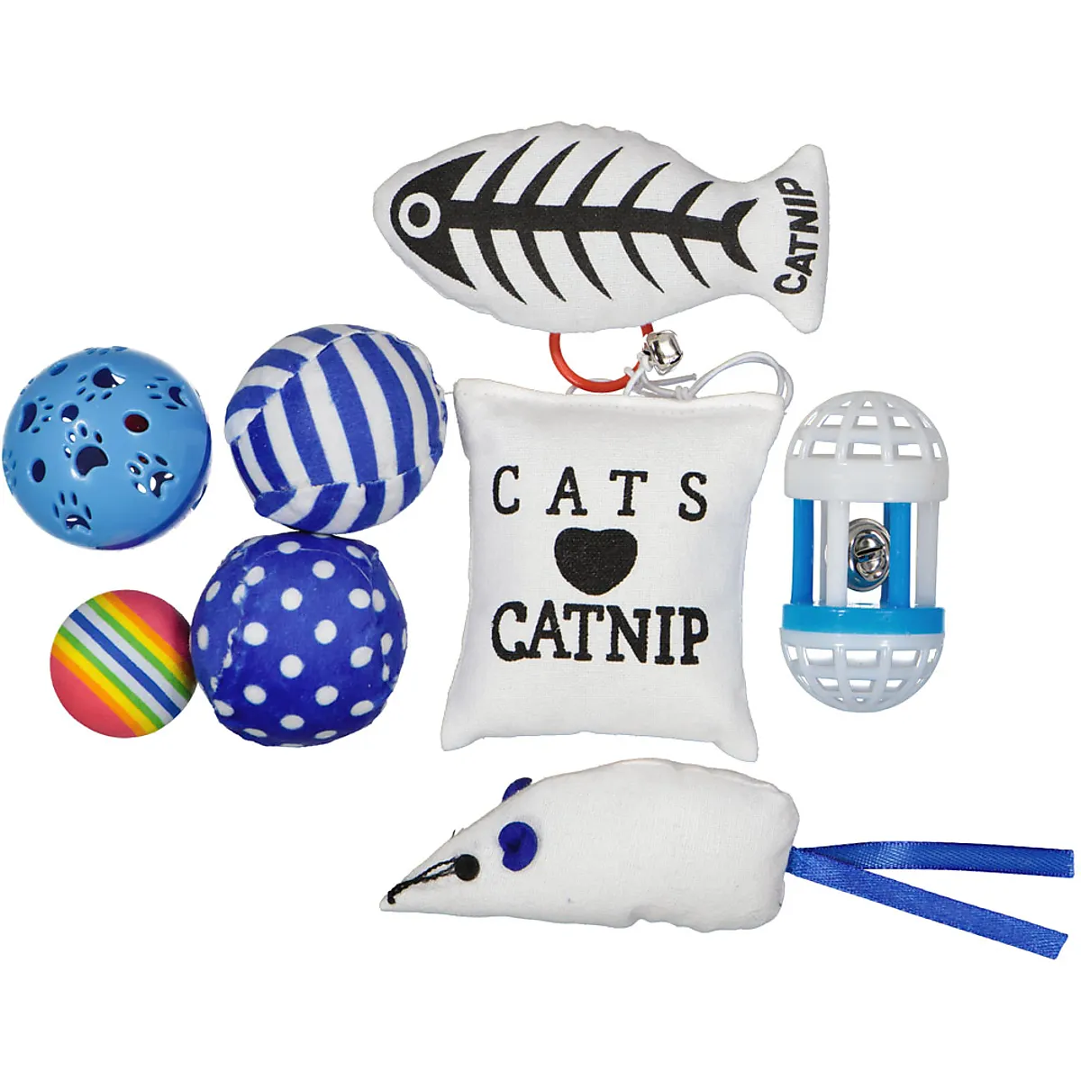 Katten-speelgoed - Blauw