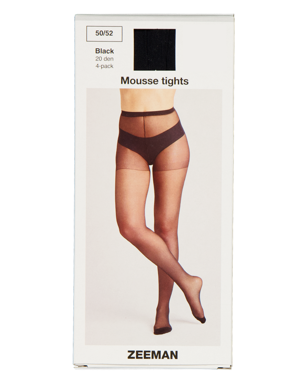 Mousse Panty - Zwart