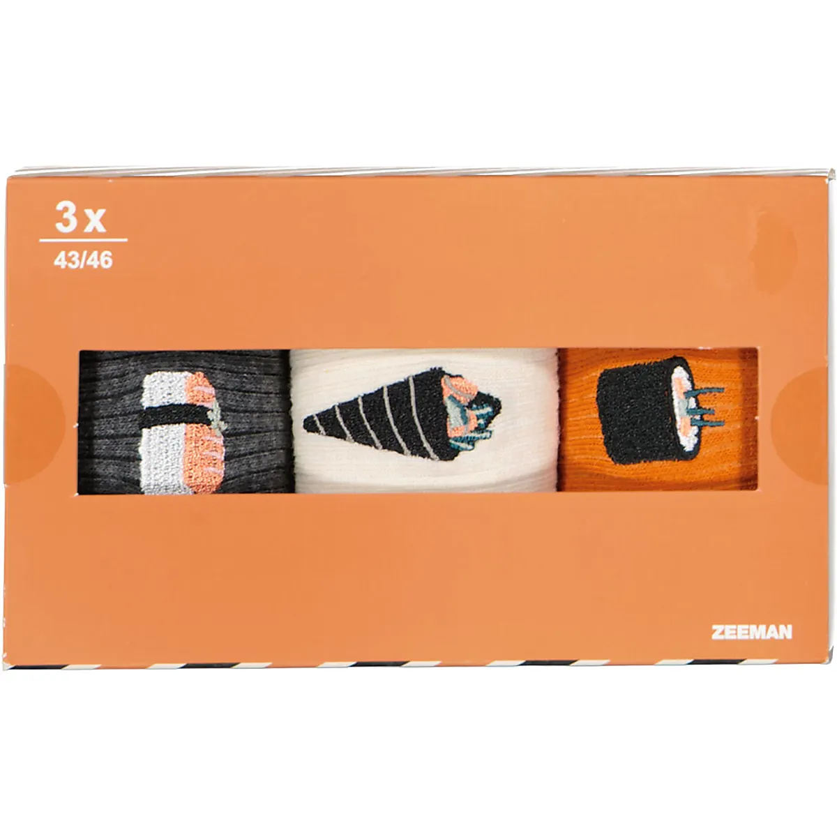 Caja de regalo con calcetines - Gris