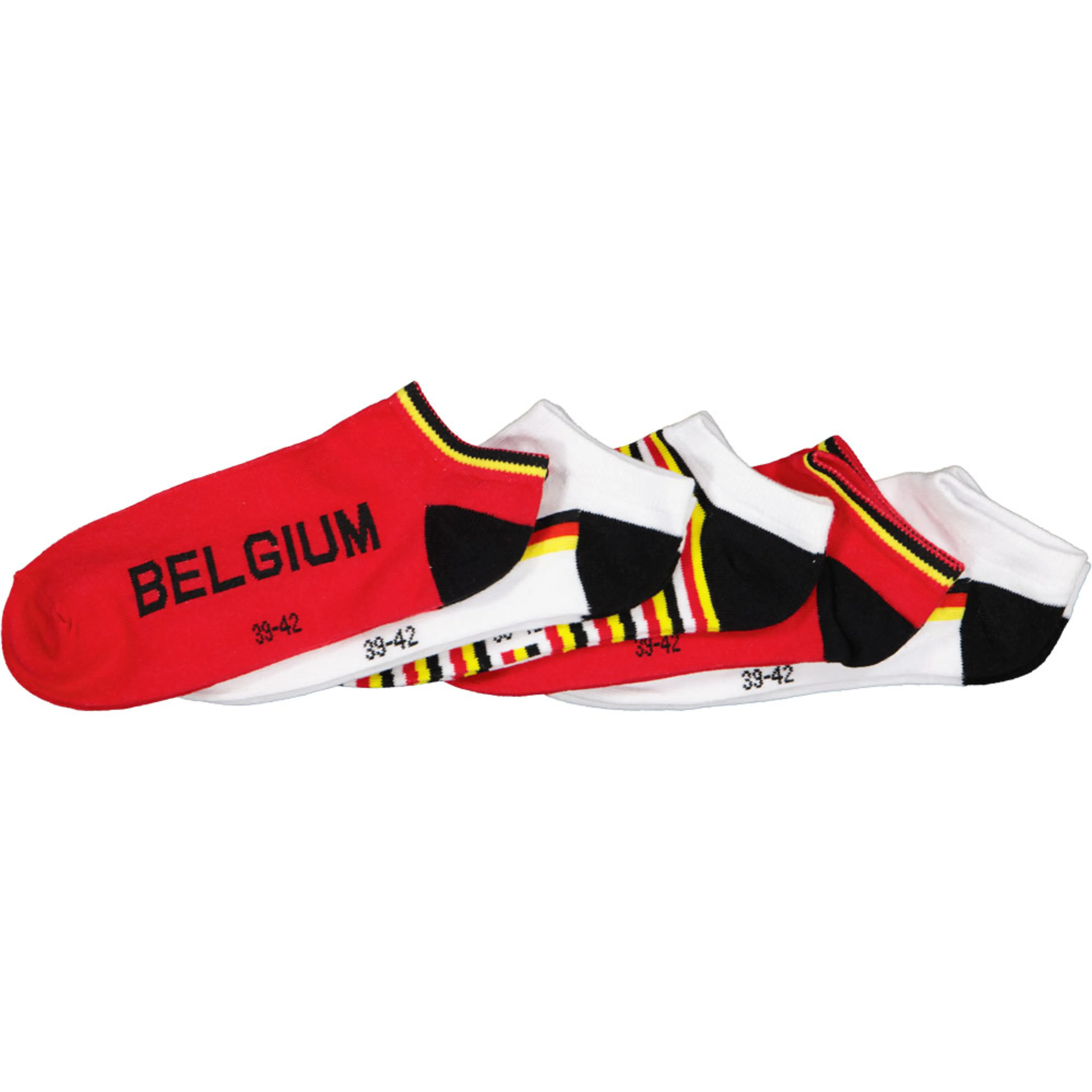 Sneakersokken - Rood