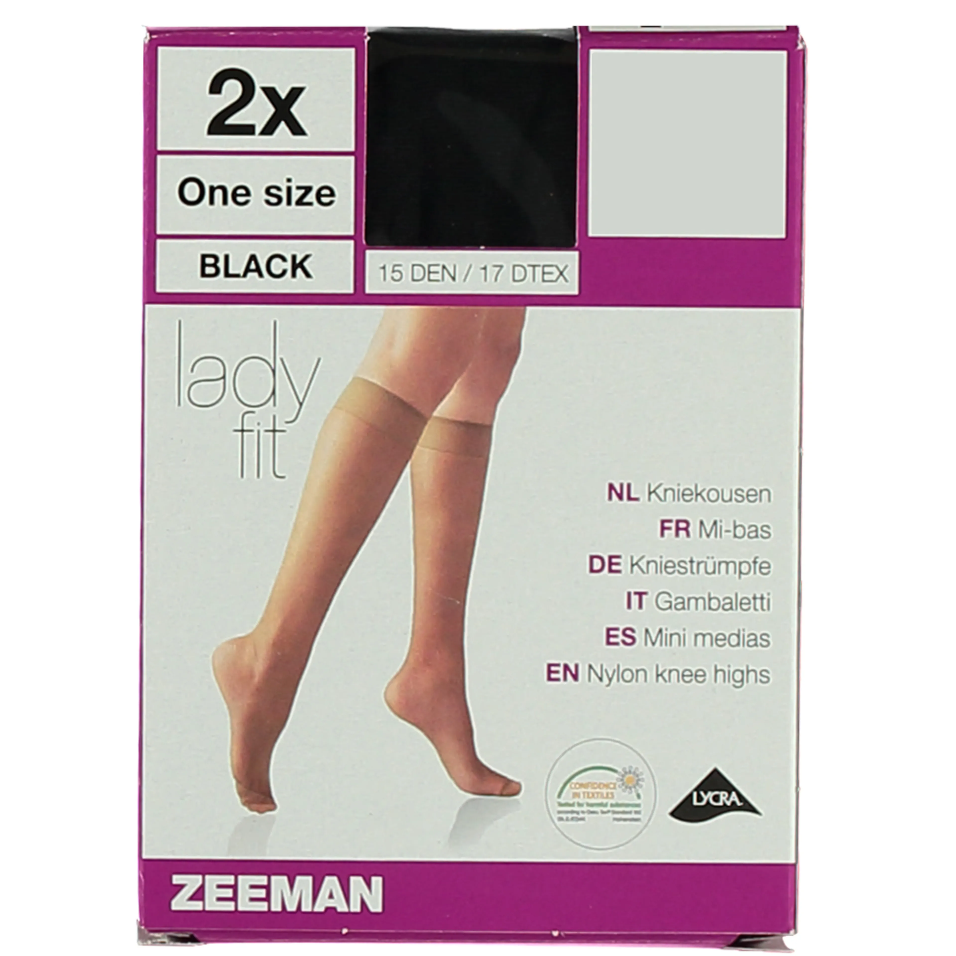Calcetines hasta la rodilla - Negro