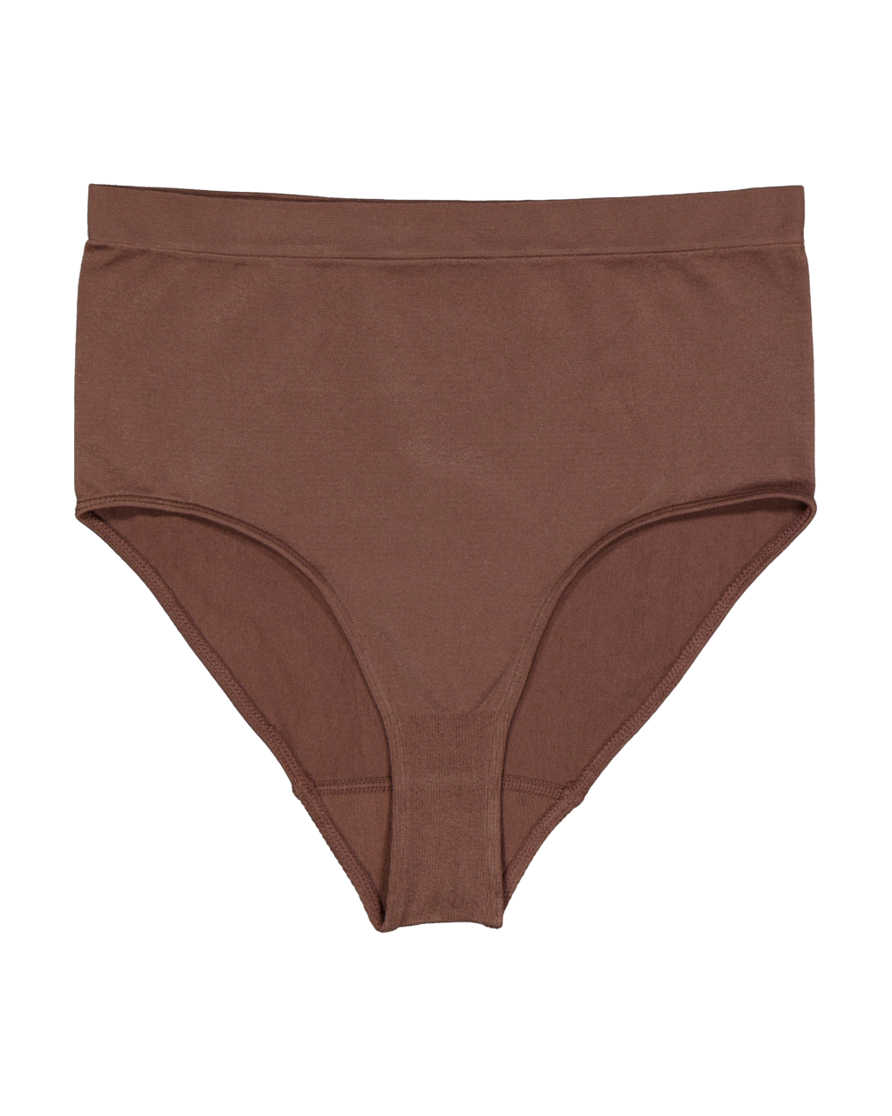 Dames Slip - Bruin (High waist, Naadloos)